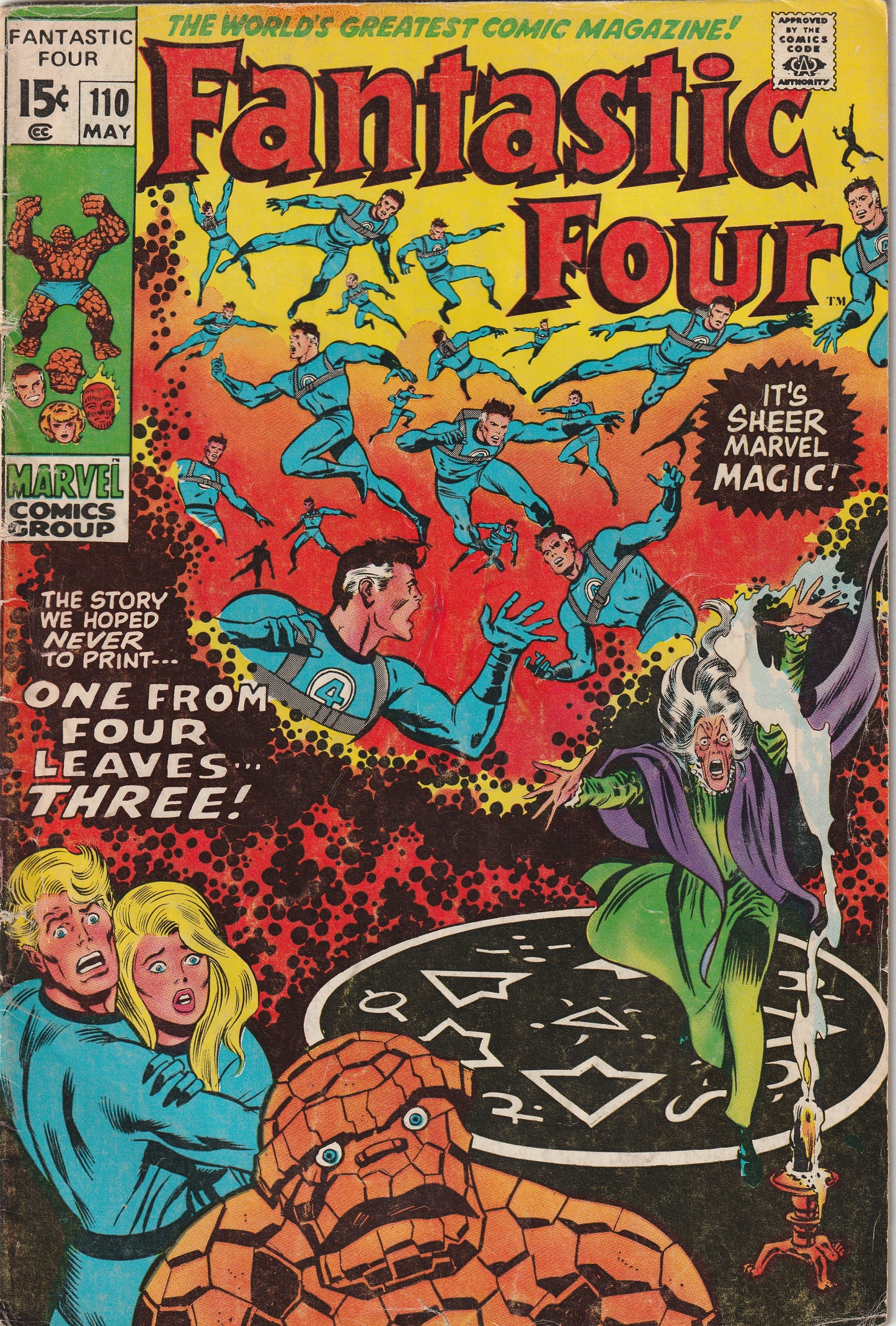 Fantastic Four #110 (1971) - Agatha Harkness Appearance