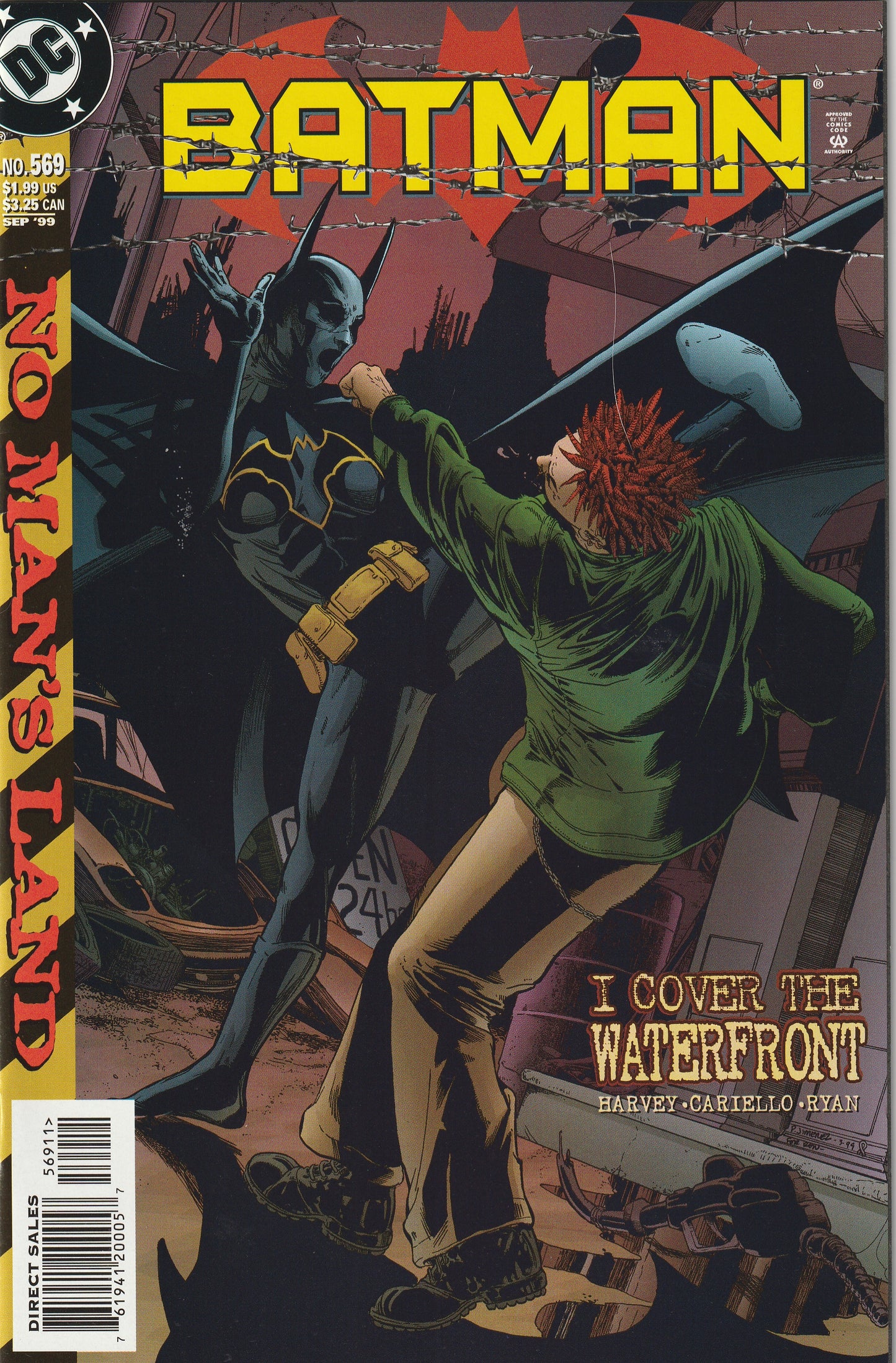 Batman #569 (1999) - New Batgirl cover/appearance