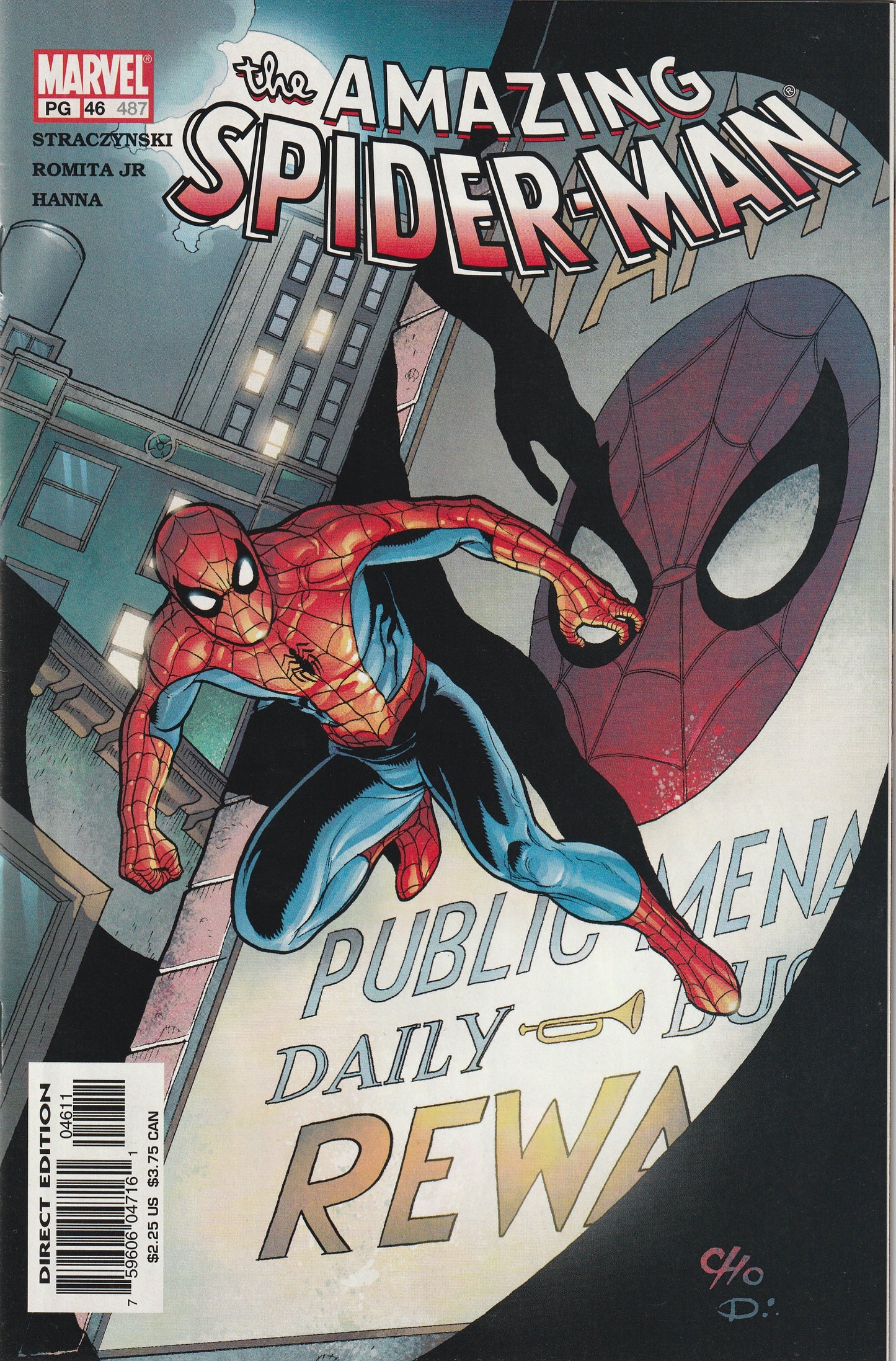 Amazing Spider-Man Vol 2 #46 (#487) (2002) - 1st Appearance of Shathra