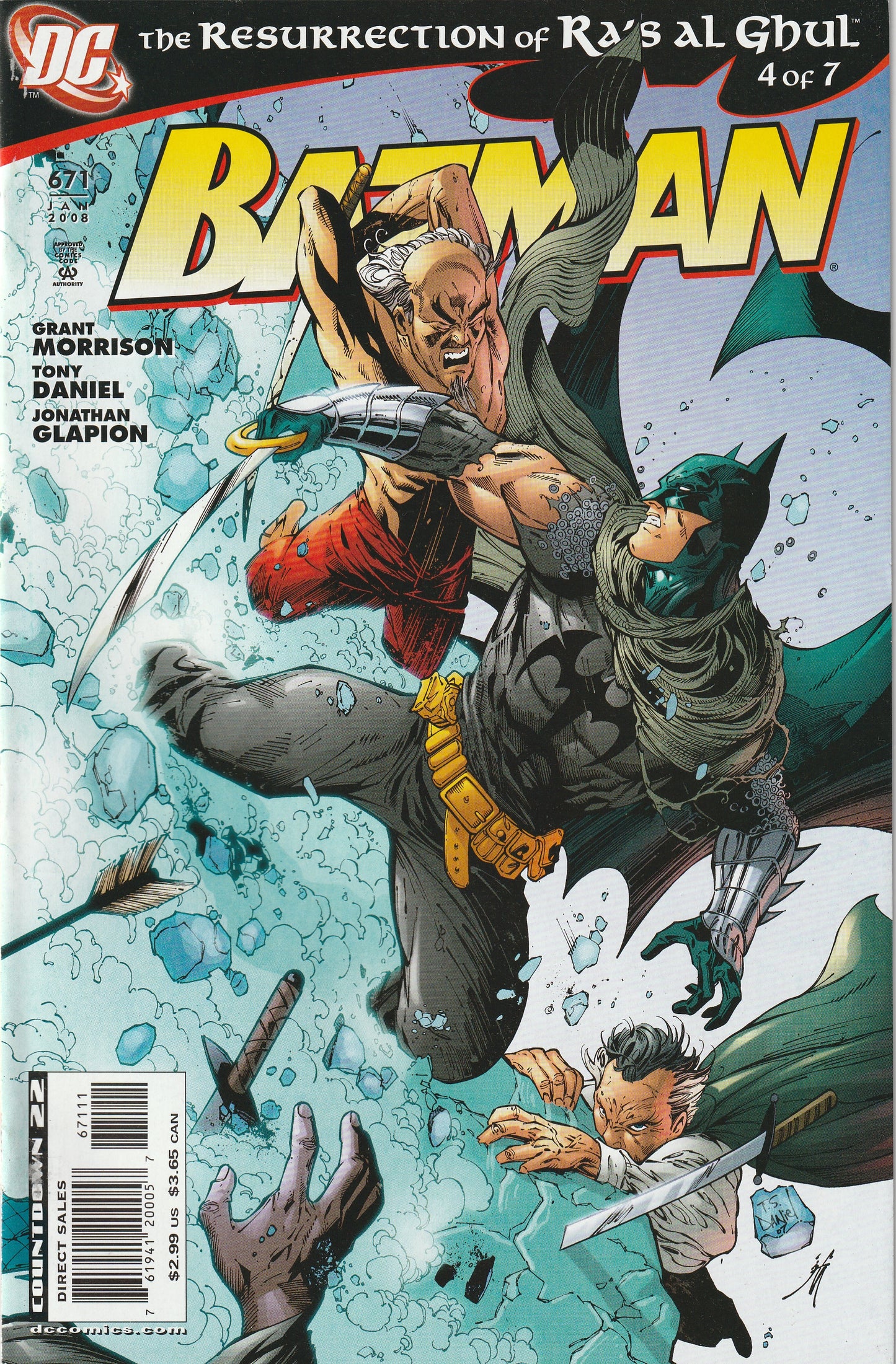 Batman #671 (2008) - Resurrection of Ra's Al Ghul