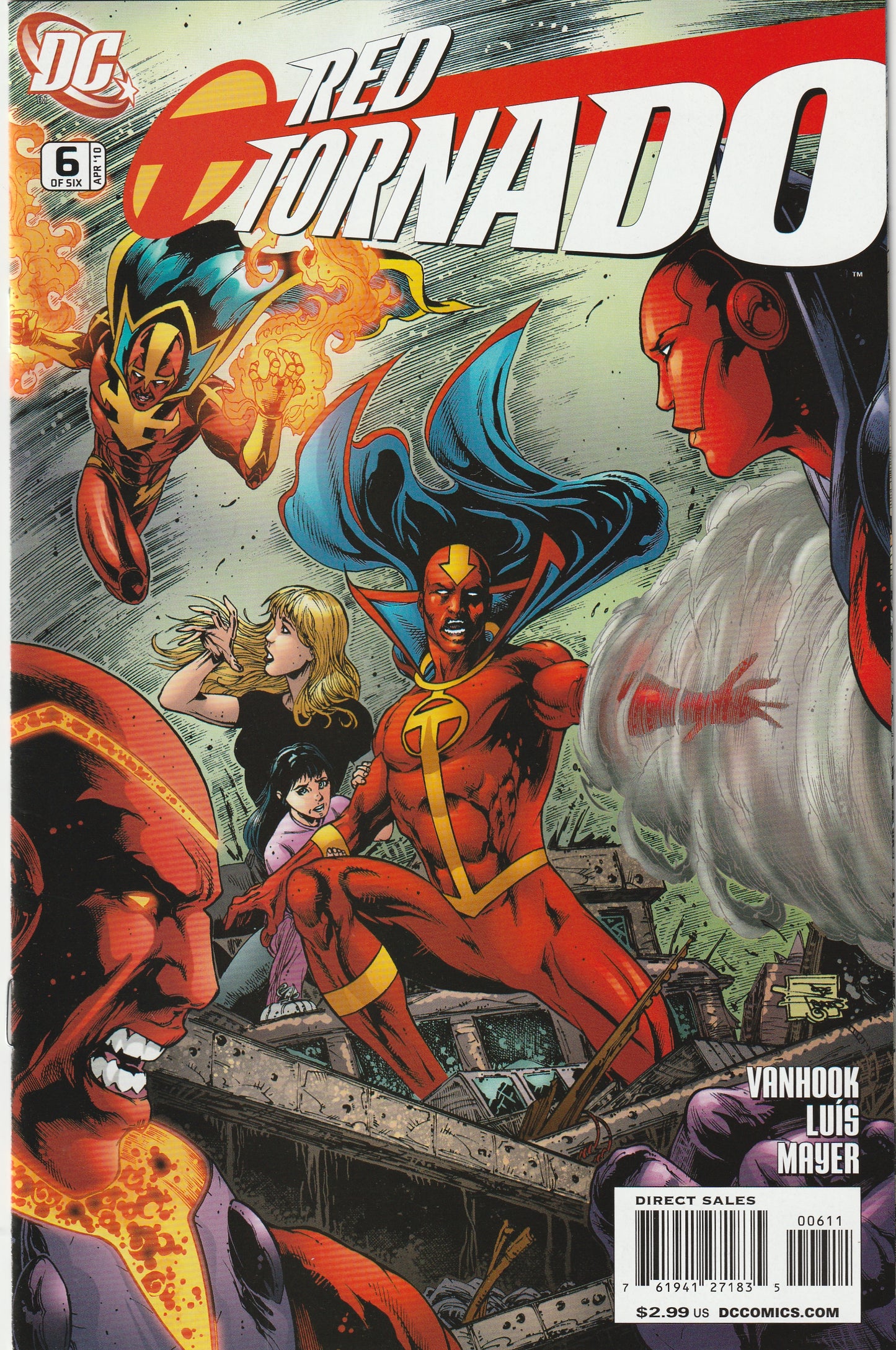 Red Tornado (2009-2010) - Complete 6 issue series