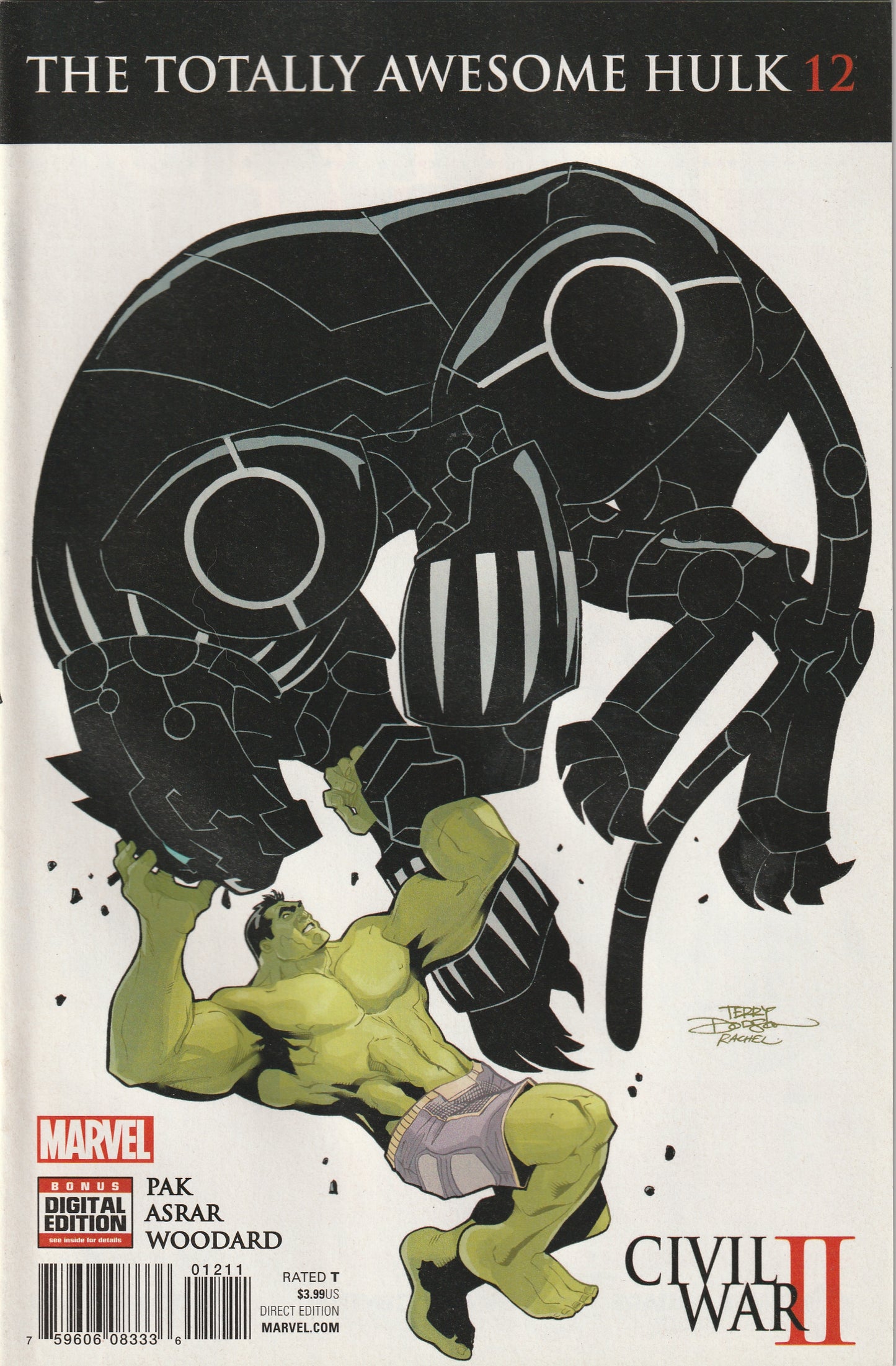 Totally Awesome Hulk #12 (2016) - Civil War II