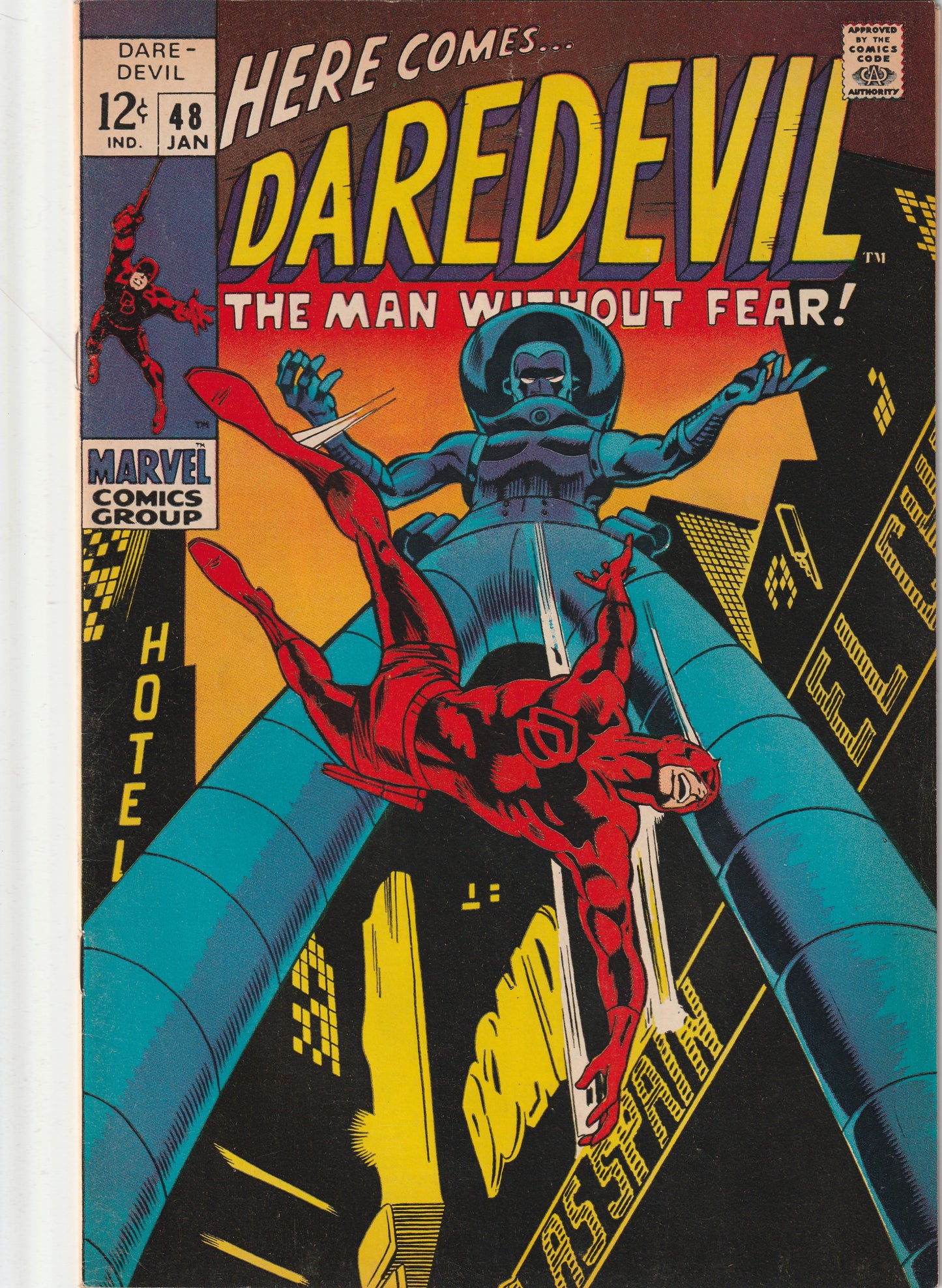 Daredevil #48 (1969) - Daredevil vs the Stiltman