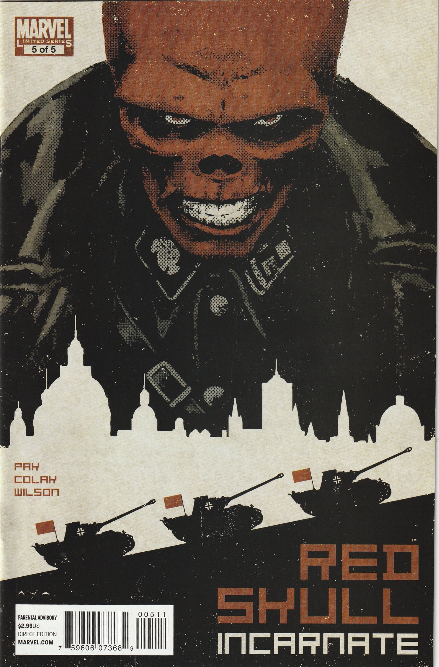 Red Skull Incarnate (2011) - 5 issue mini series