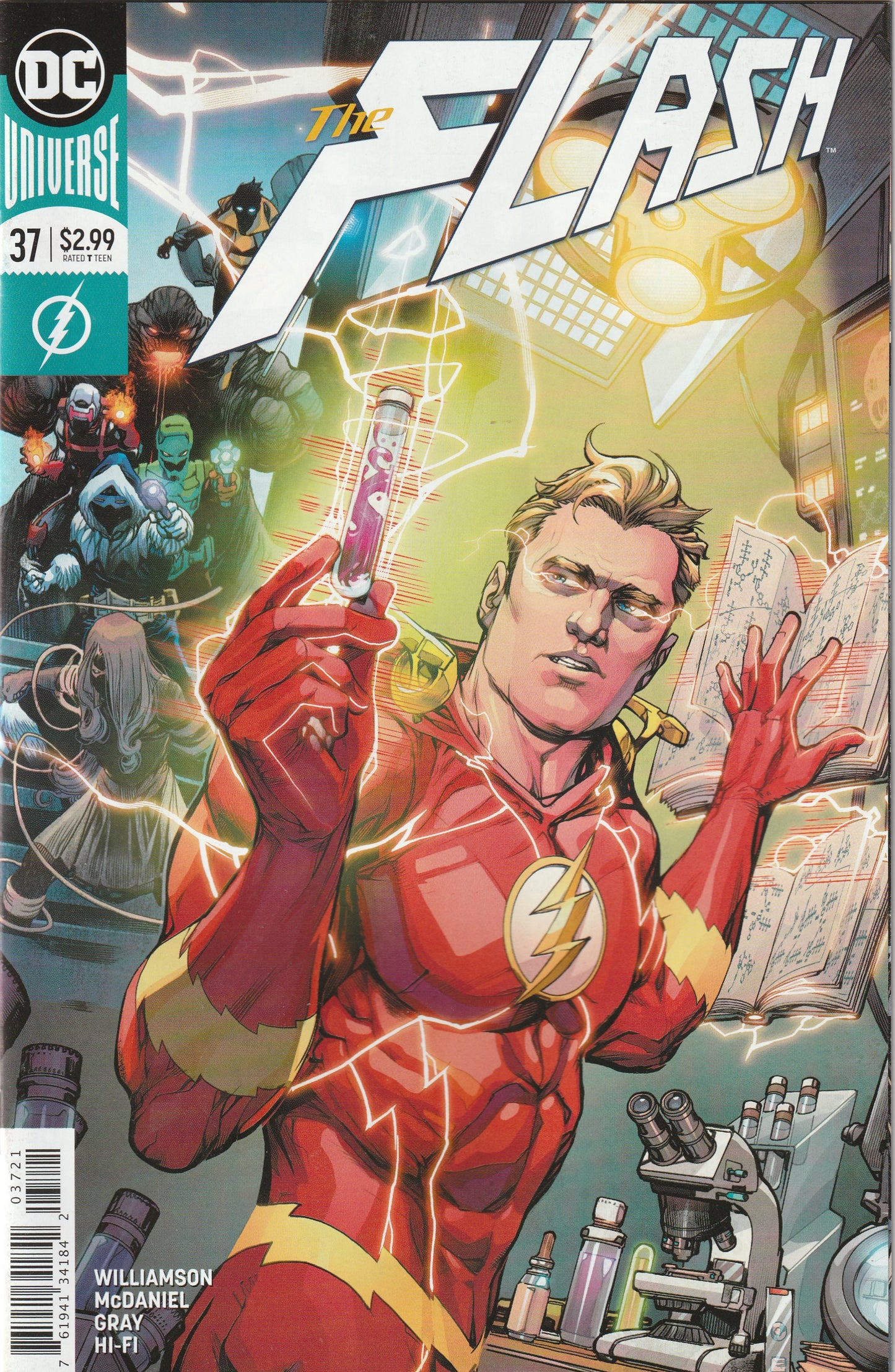 The Flash - Rebirth #37 (2018) - Howard Porter Variant Cover