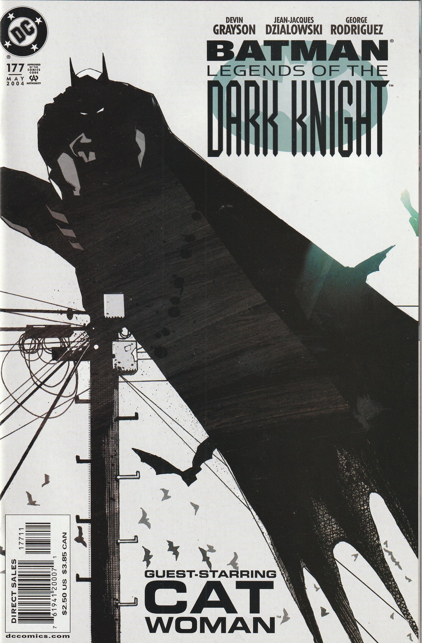 Batman Legends of the Dark Knight #177 (2004) - Guest starring Cat Woman