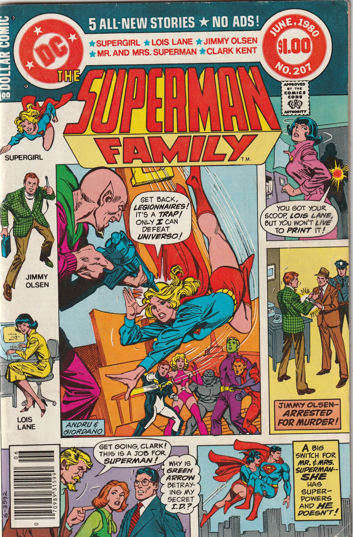 Superman Family #207 (1980) Giant