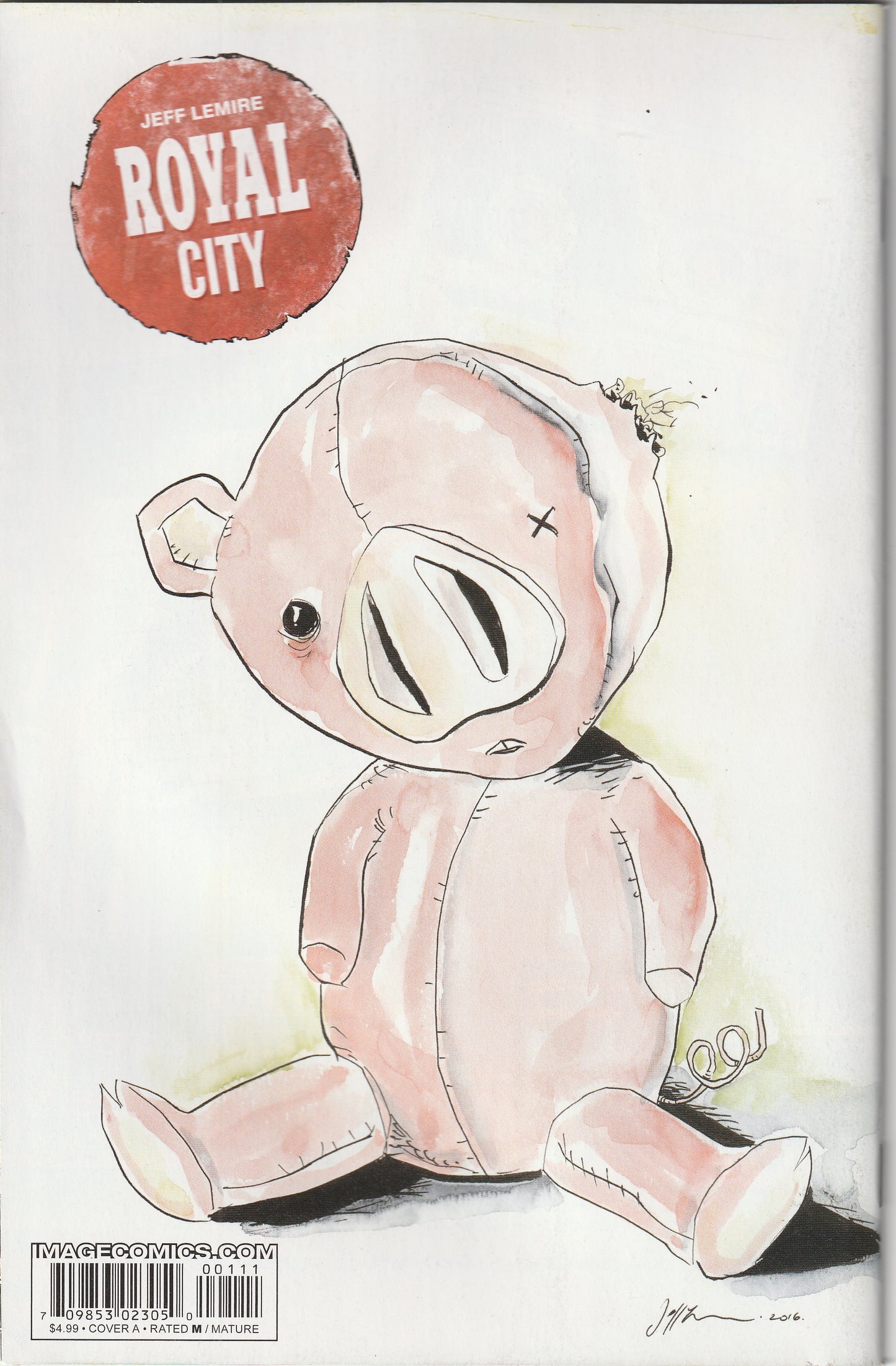 Royal City #1 (2017) - Cover A - Jeff Lemire