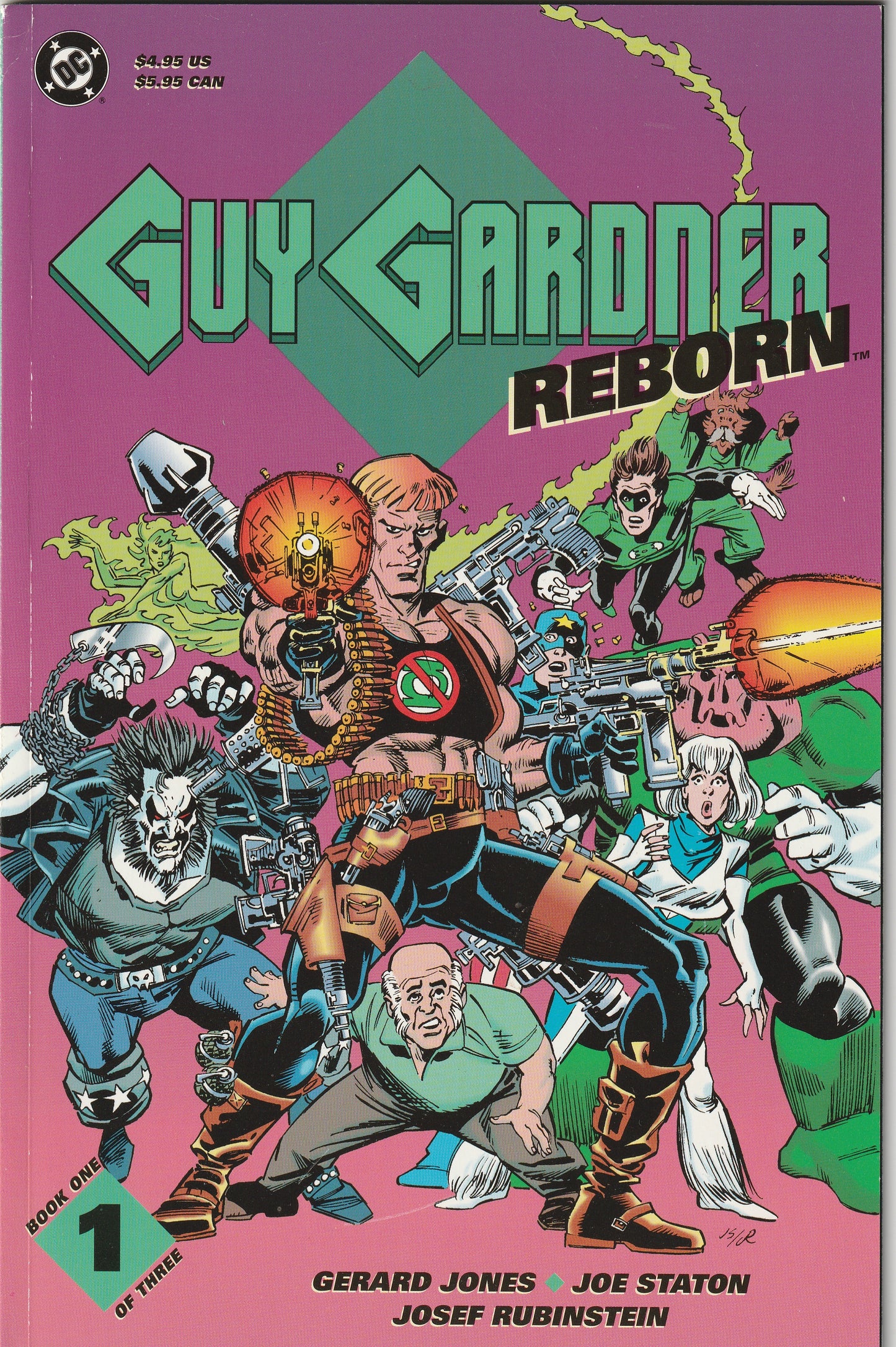 Guy Gardner: Reborn (1992) - Complete 3 issue mini-series