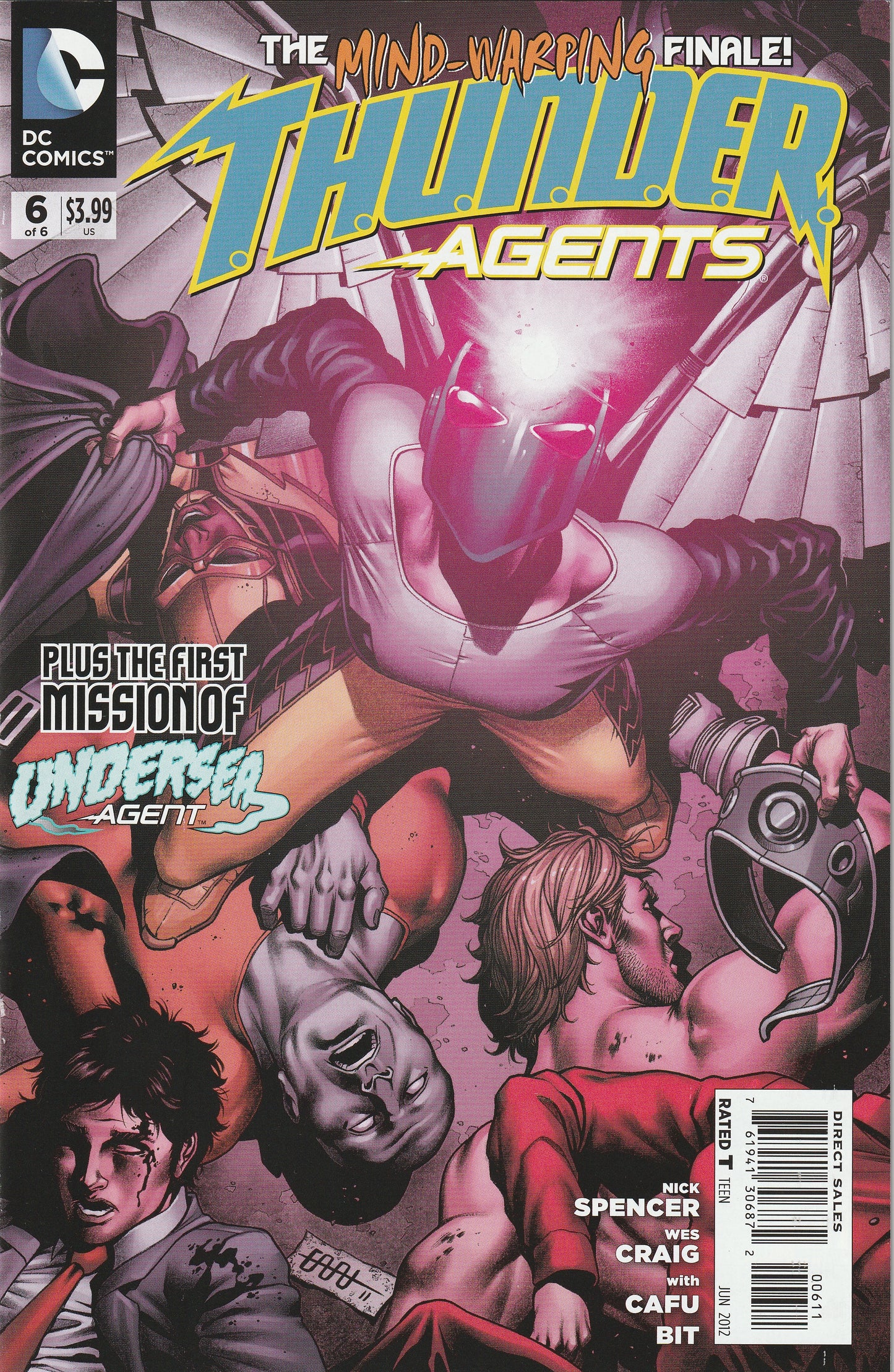THUNDER Agents (2012) - Complete 6 issue mini-series