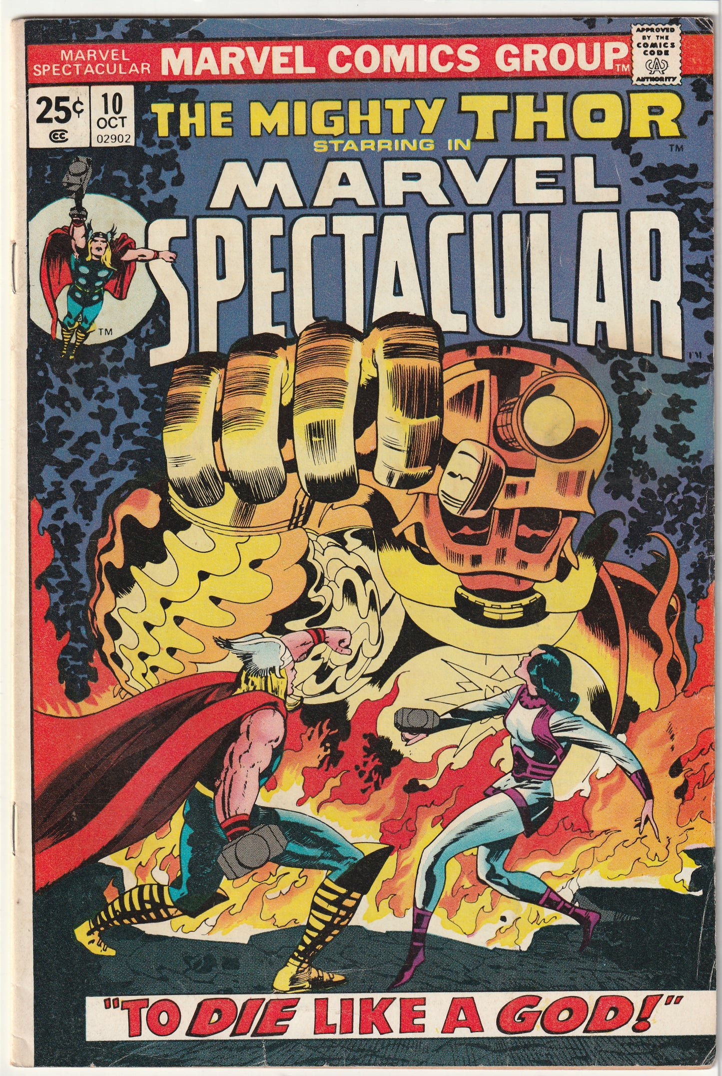 Marvel Spectacular #10 Starring The Mighty Thor (1974) - Stan Lee & Jack Kirby