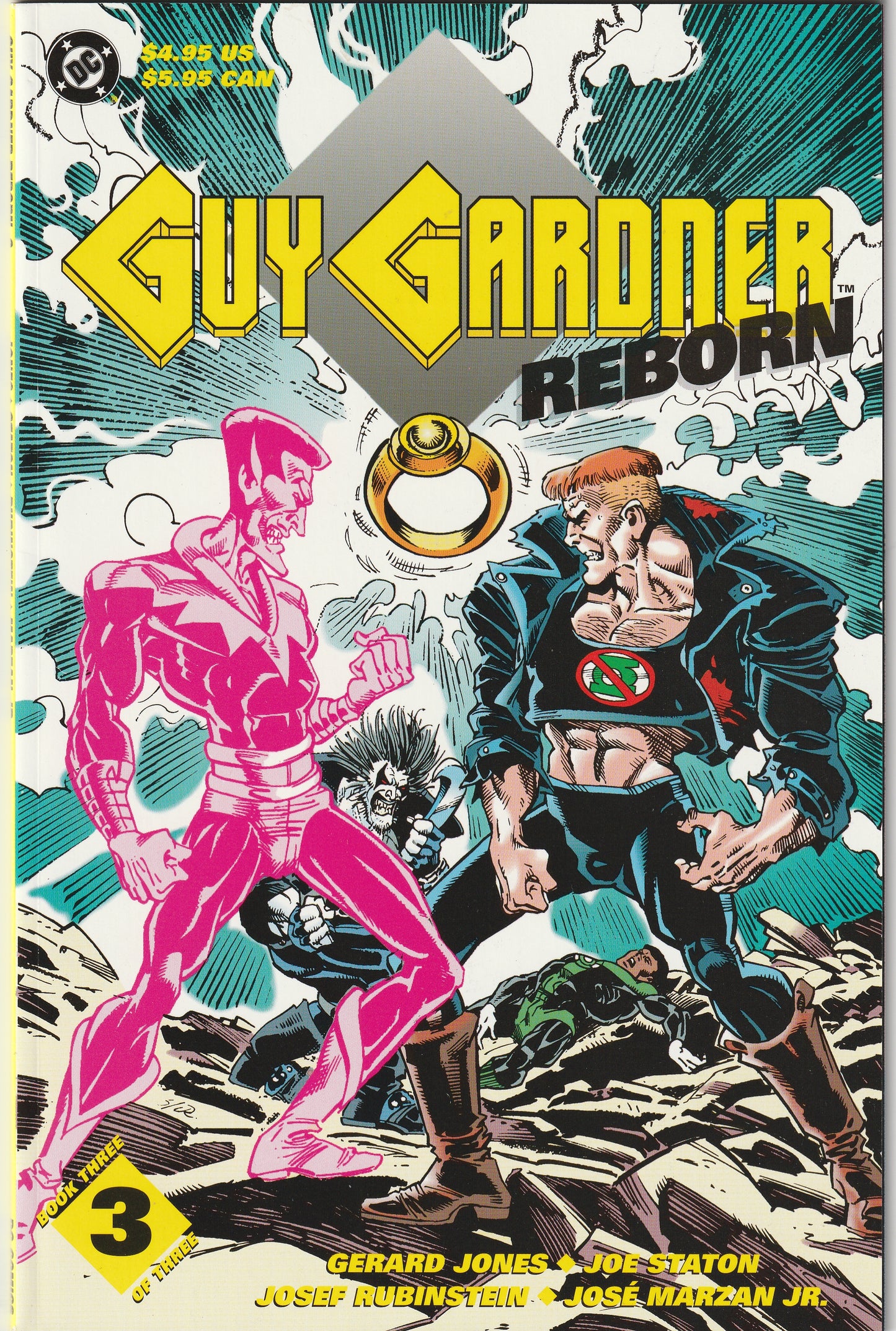 Guy Gardner: Reborn (1992) - Complete 3 issue mini-series