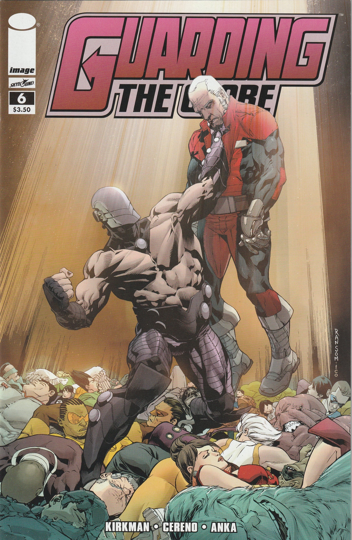 Guarding the Globe (2010-2011) - 6 issue mini series - Robert Kirkman
