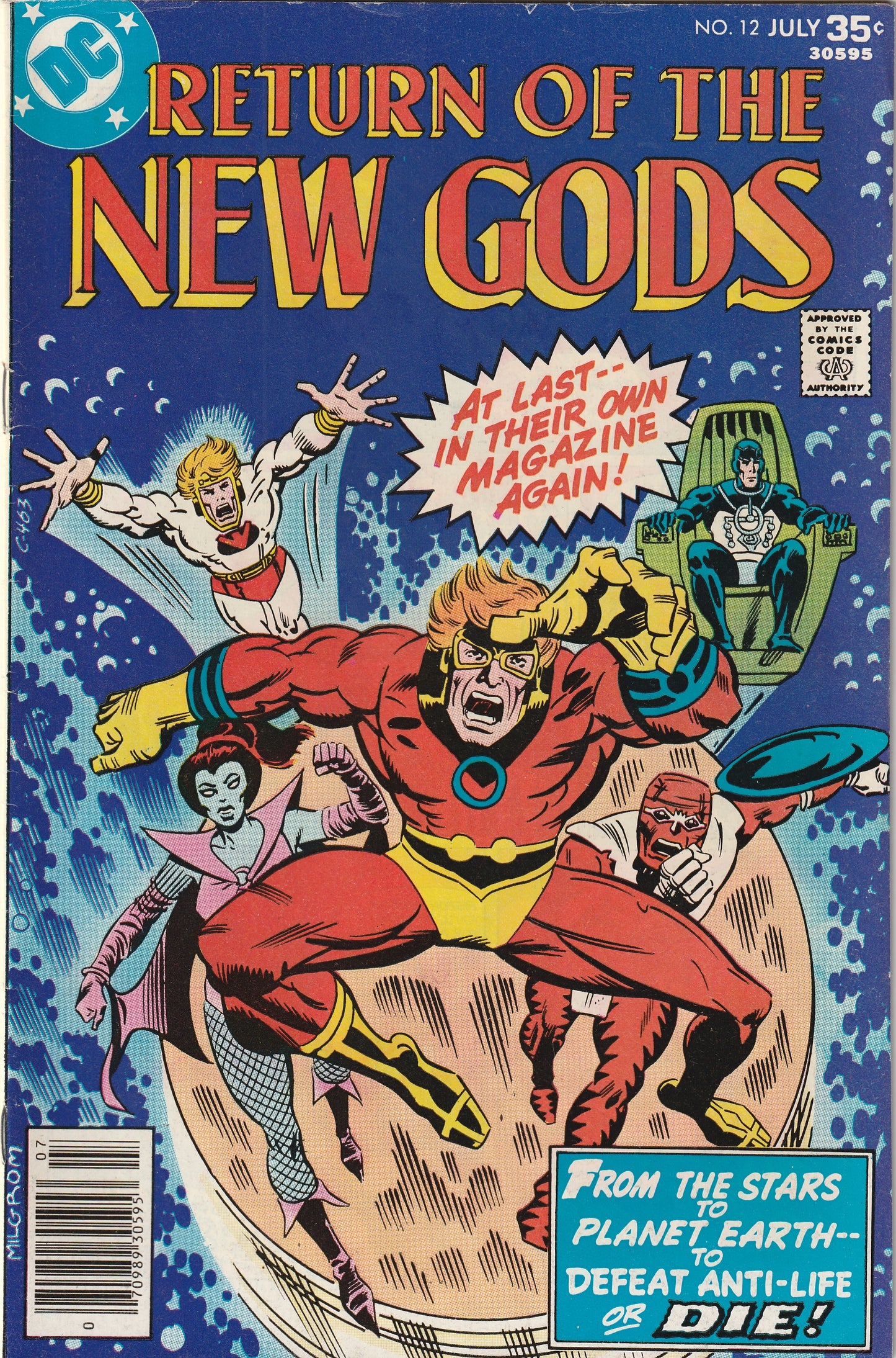 New Gods #12 (1977) - New Gods returns after 5 years