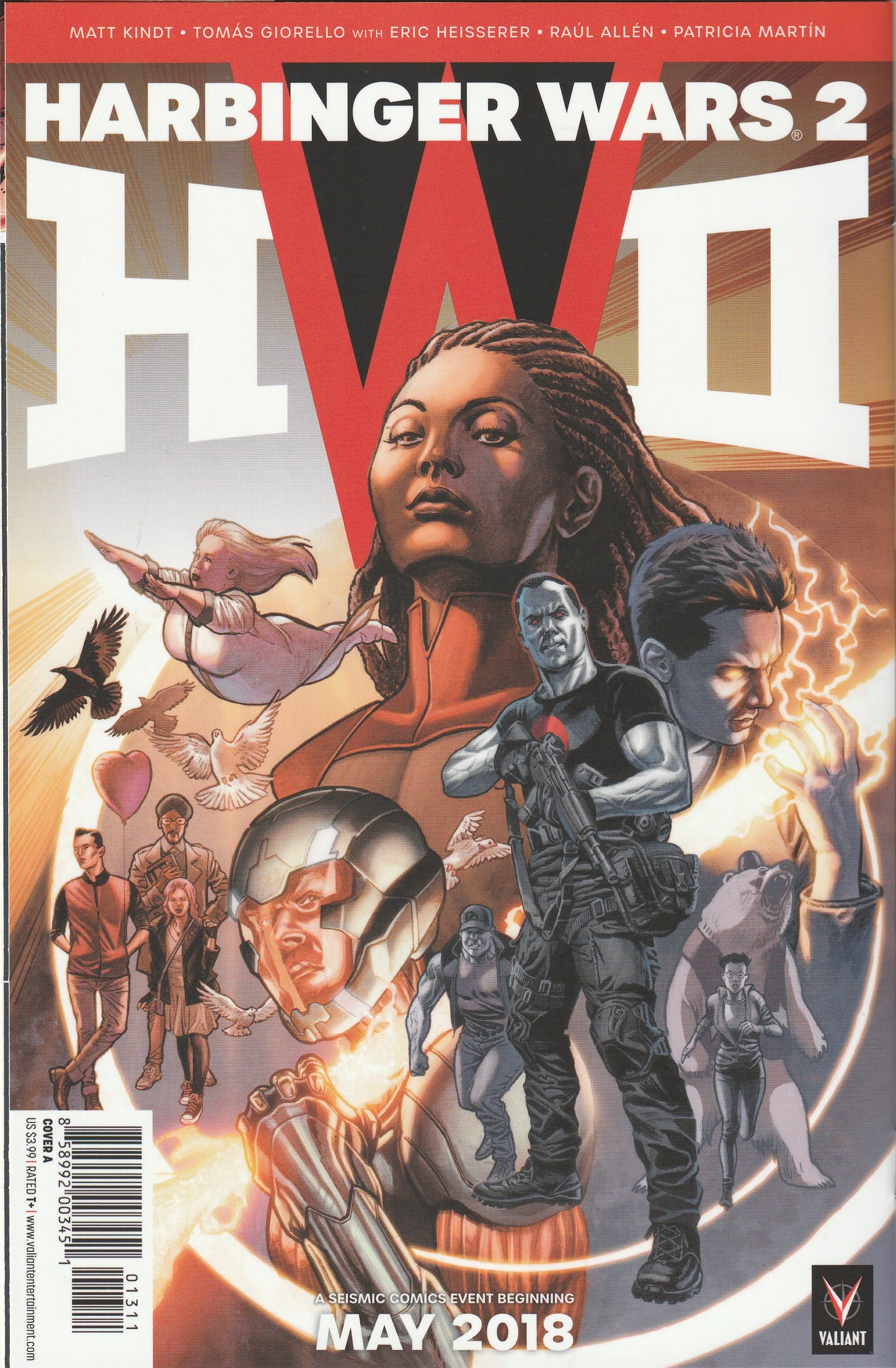 X-O Manowar #13 (2018) - Matt Kindt, Cover A by Lewis Larosa