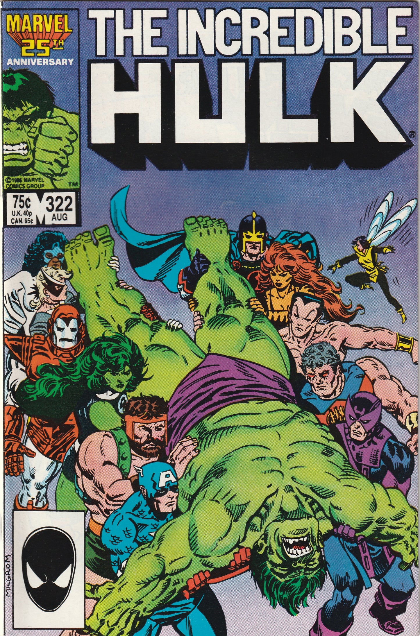 Incredible Hulk #322 (1986) - Avengers & West Coast Avengers appearance