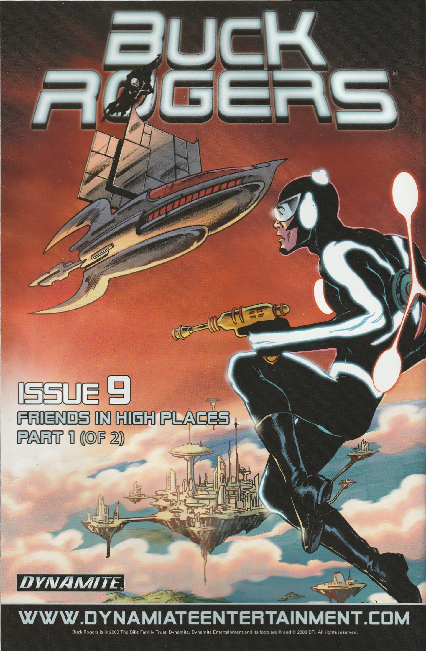 Buck Rogers #8 (2009) - Carlos Rafael Cover