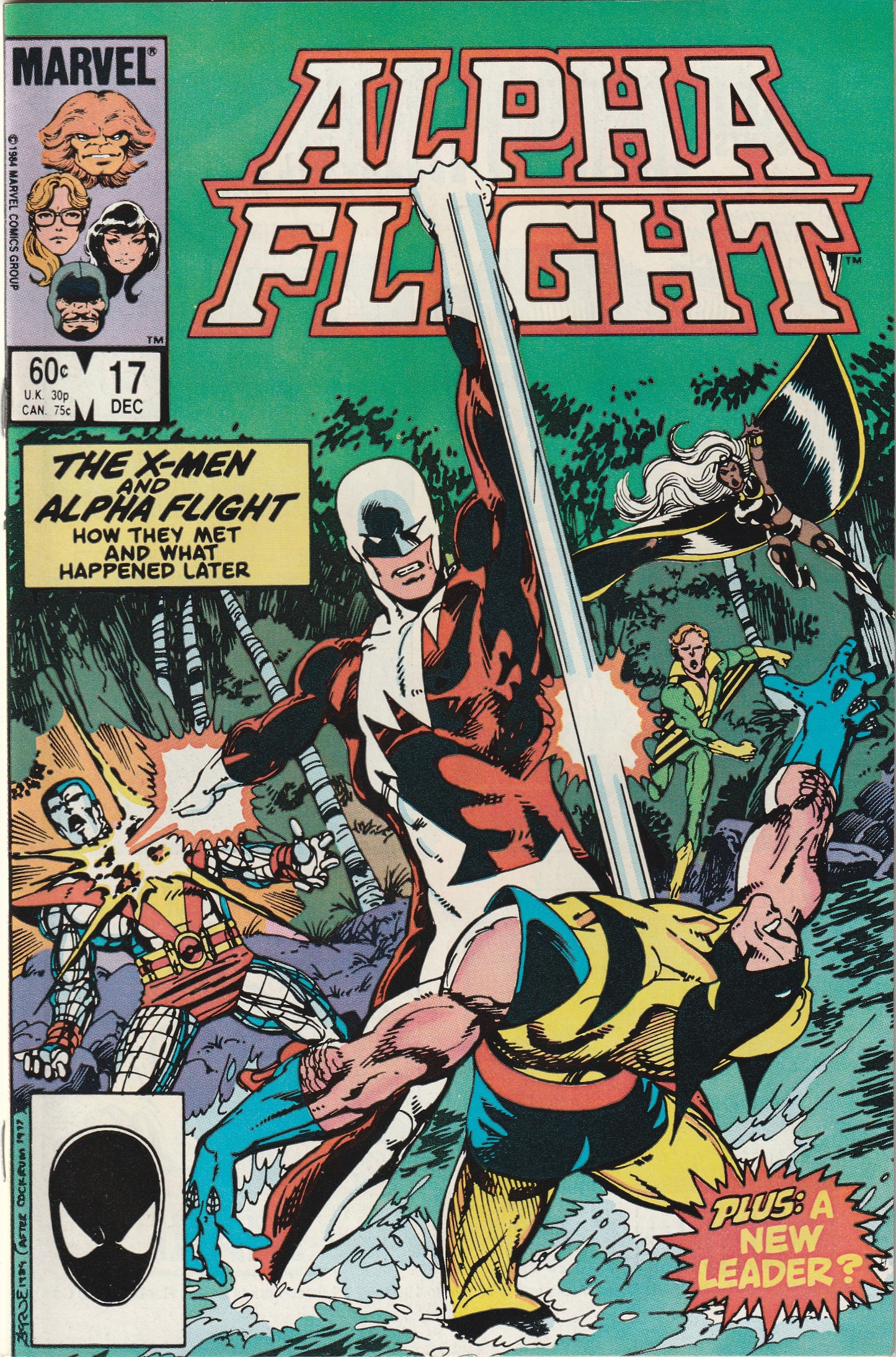 Alpha Flight #17 (1984) - X-Men, Wolverine Crossover
