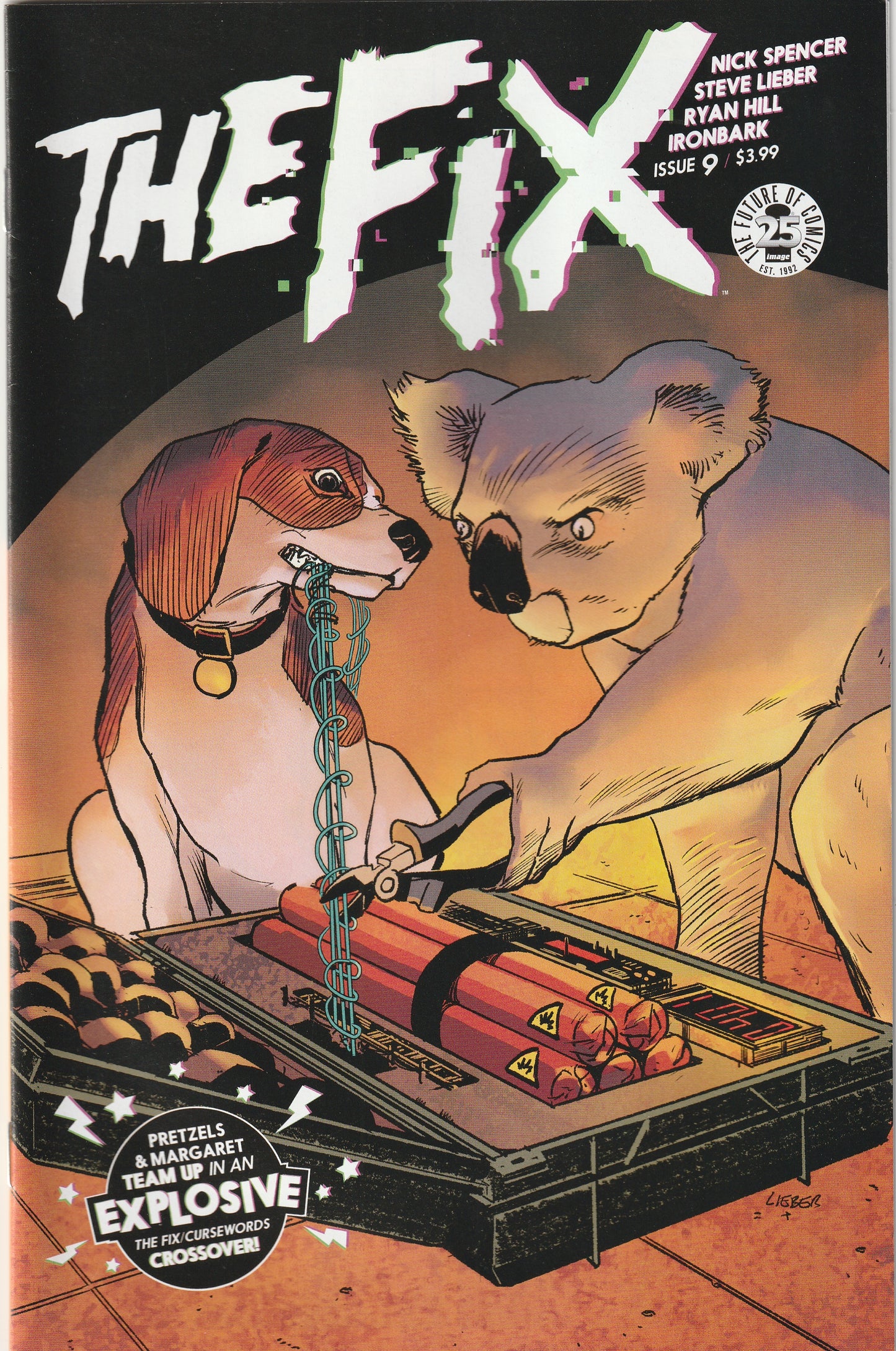 The Fix #9 (2017) - Steve Lieber April Fools' Variant Cover