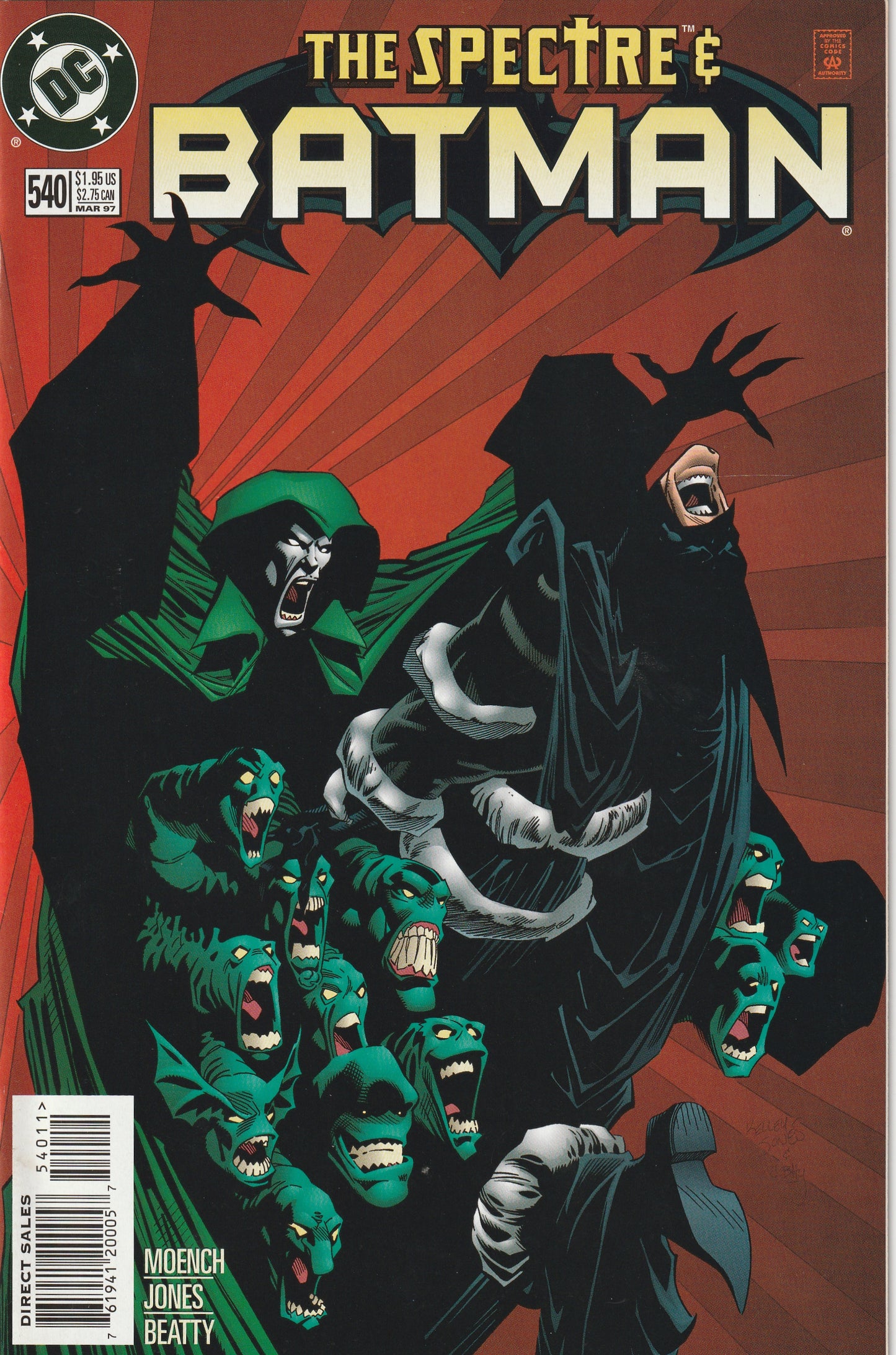 Batman #540 (1997) - 1st Appearance of Vesper Fairchild