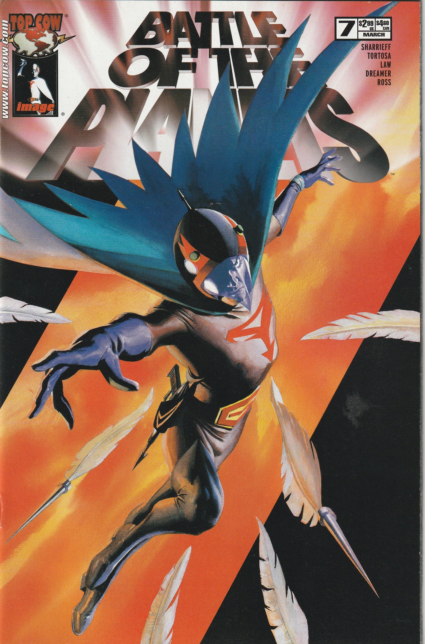 Battle of the Planets #7 (2003) - Alex Ross cover