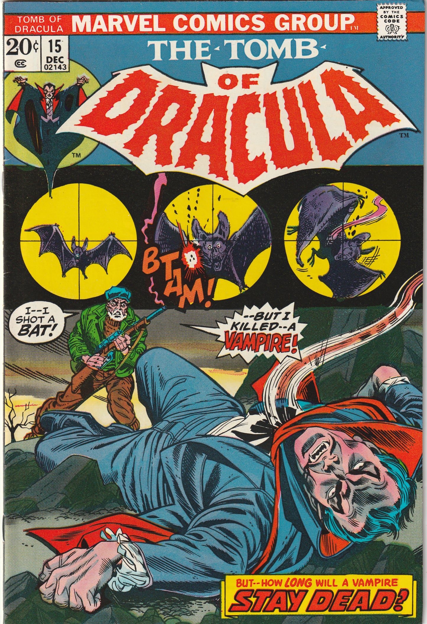 Tomb of Dracula #15 (1973)