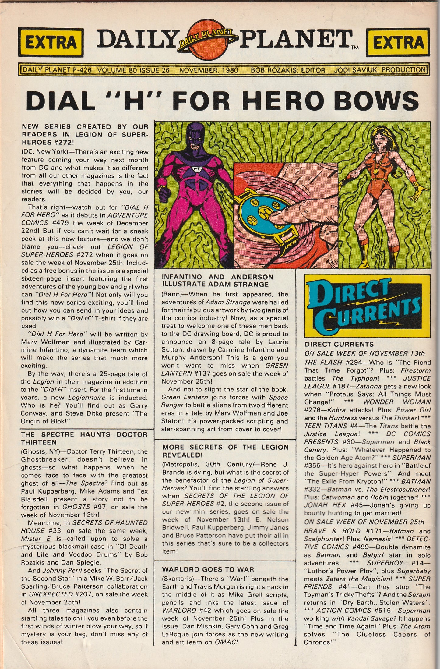 World's Finest #267 (1981) - 52 Pages - Challengers of the Unknown appearance