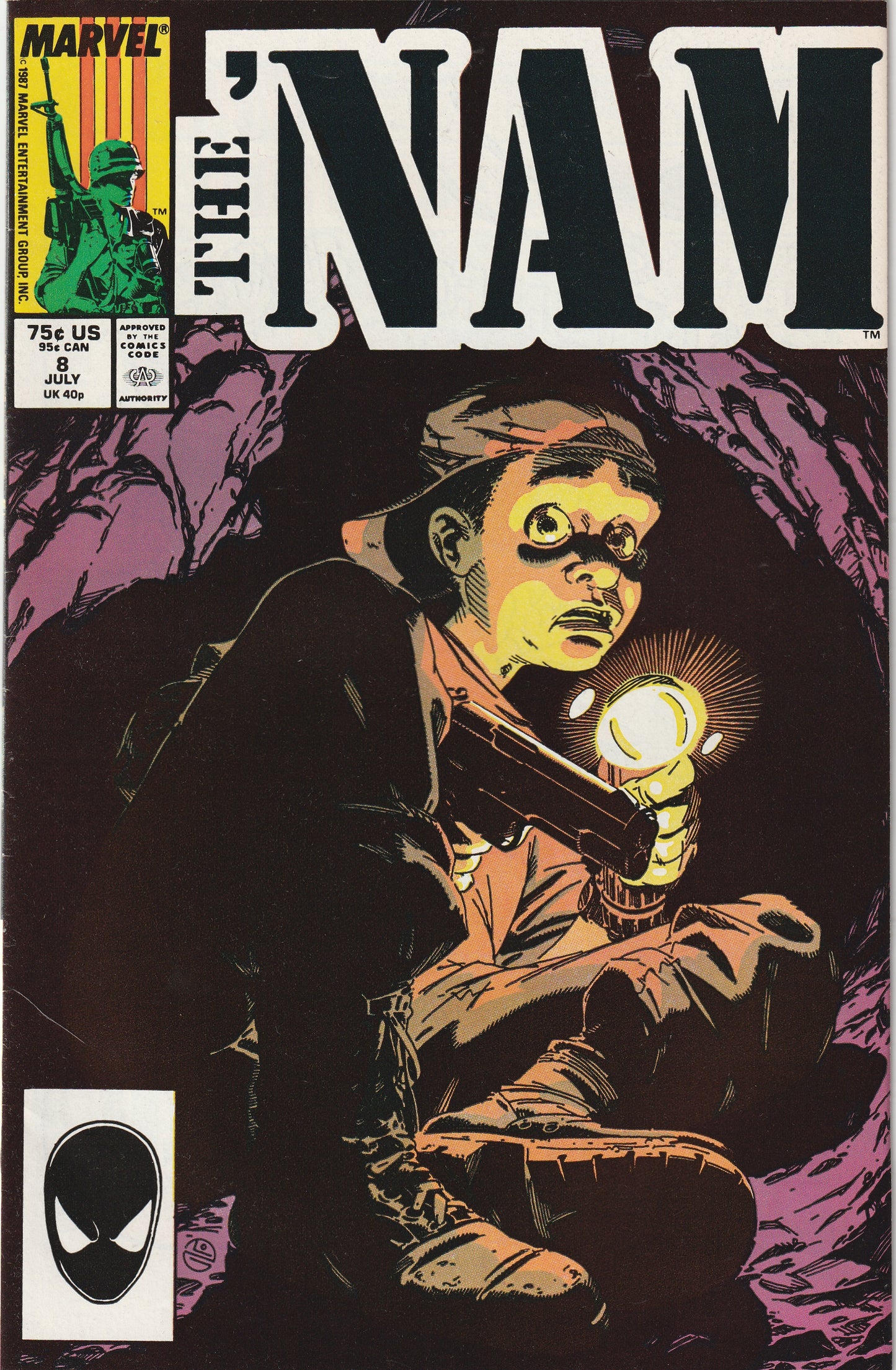 The 'Nam #8 (1987) - 1st Appearance Fudd Verzyl, Tunnel Rat