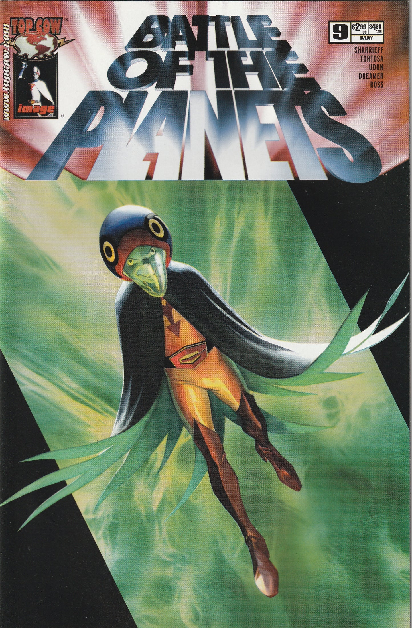 Battle of the Planets #9 (2003) - Alex Ross cover