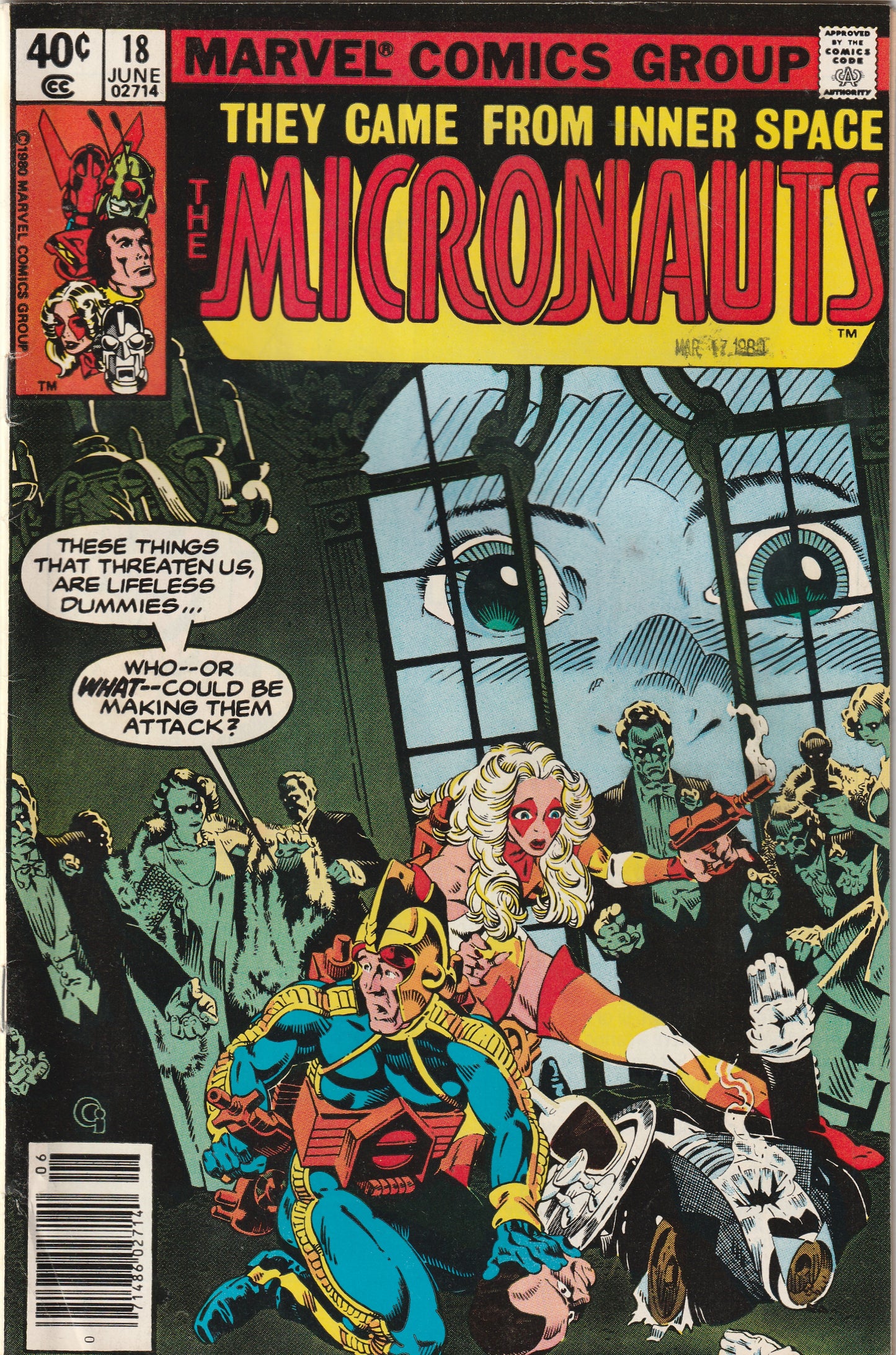 Micronauts #18 (1980)