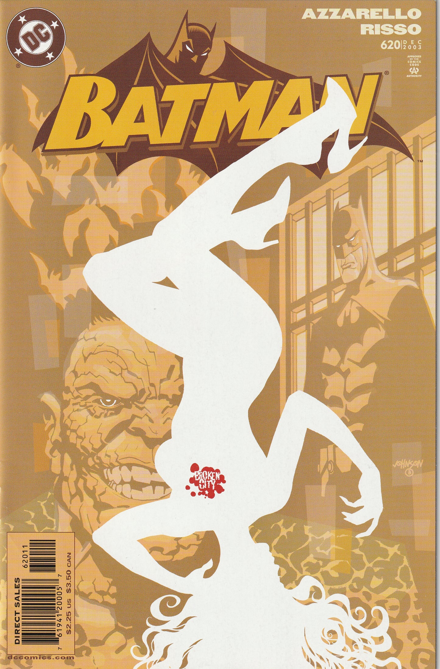 Batman #620 (2004) - Brian Azarello writing begins