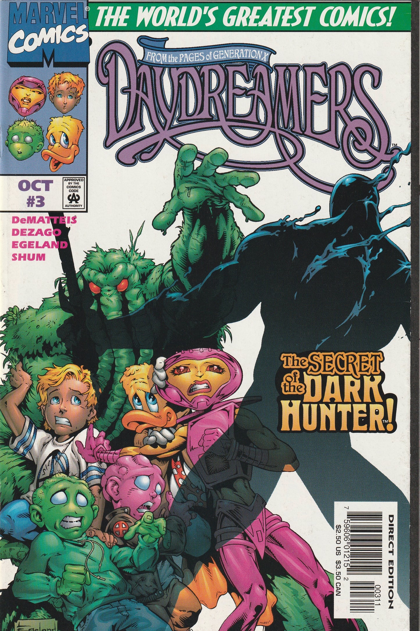The Daydreamers (1997) - 3 issue mini series