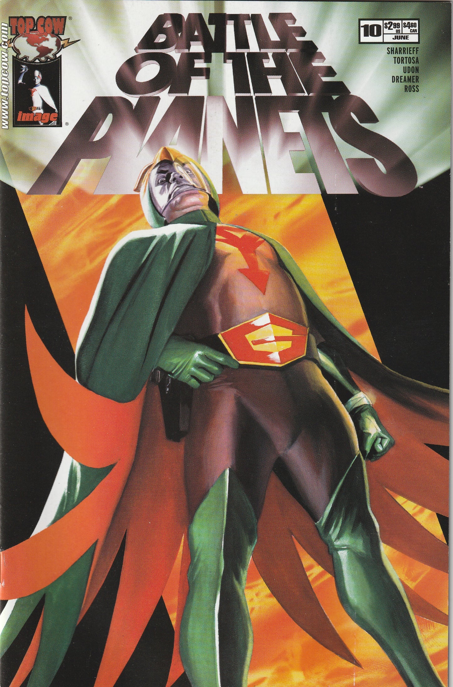 Battle of the Planets #10 (2003) - Alex Ross cover