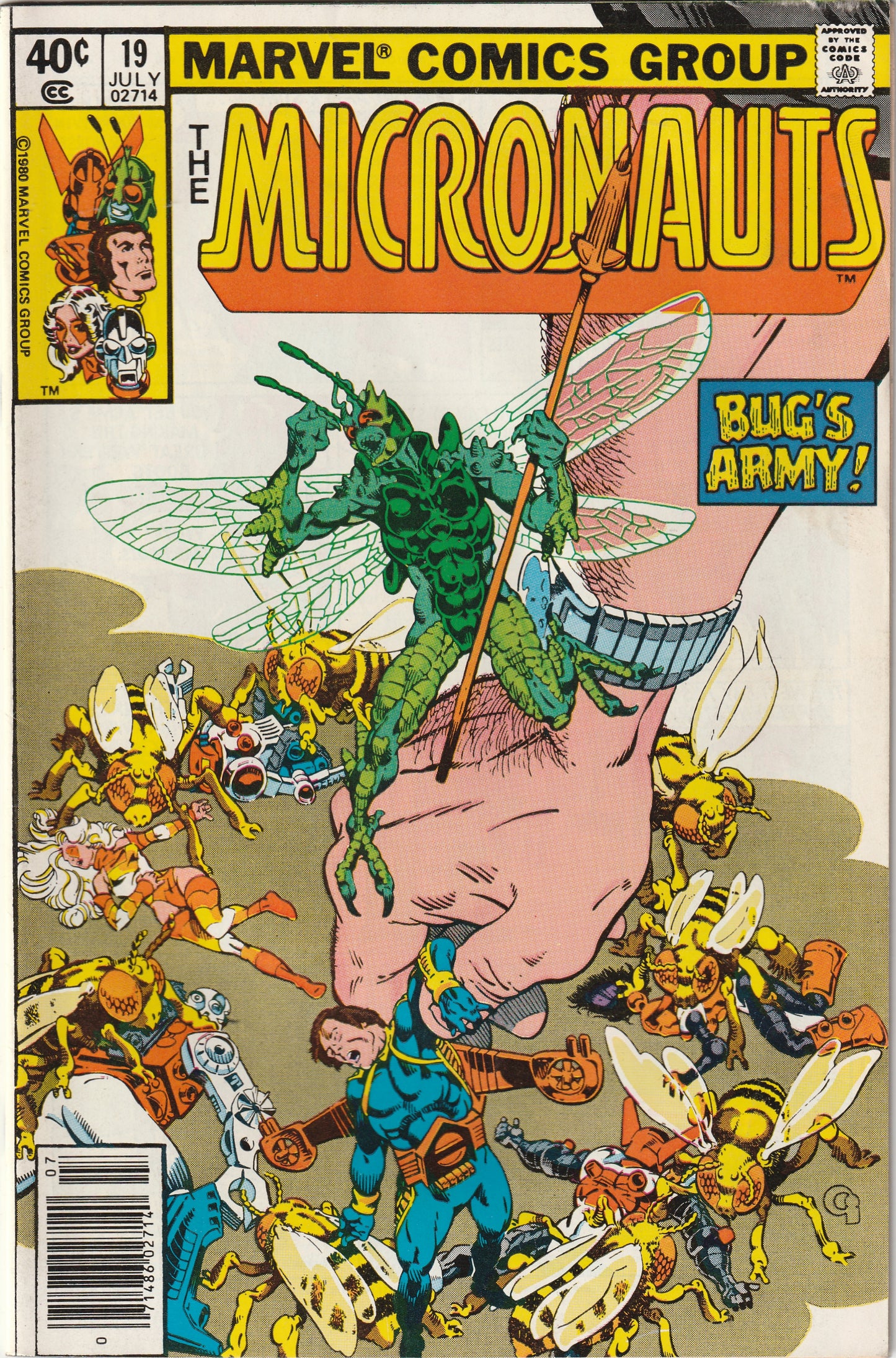 Micronauts #19 (1980)