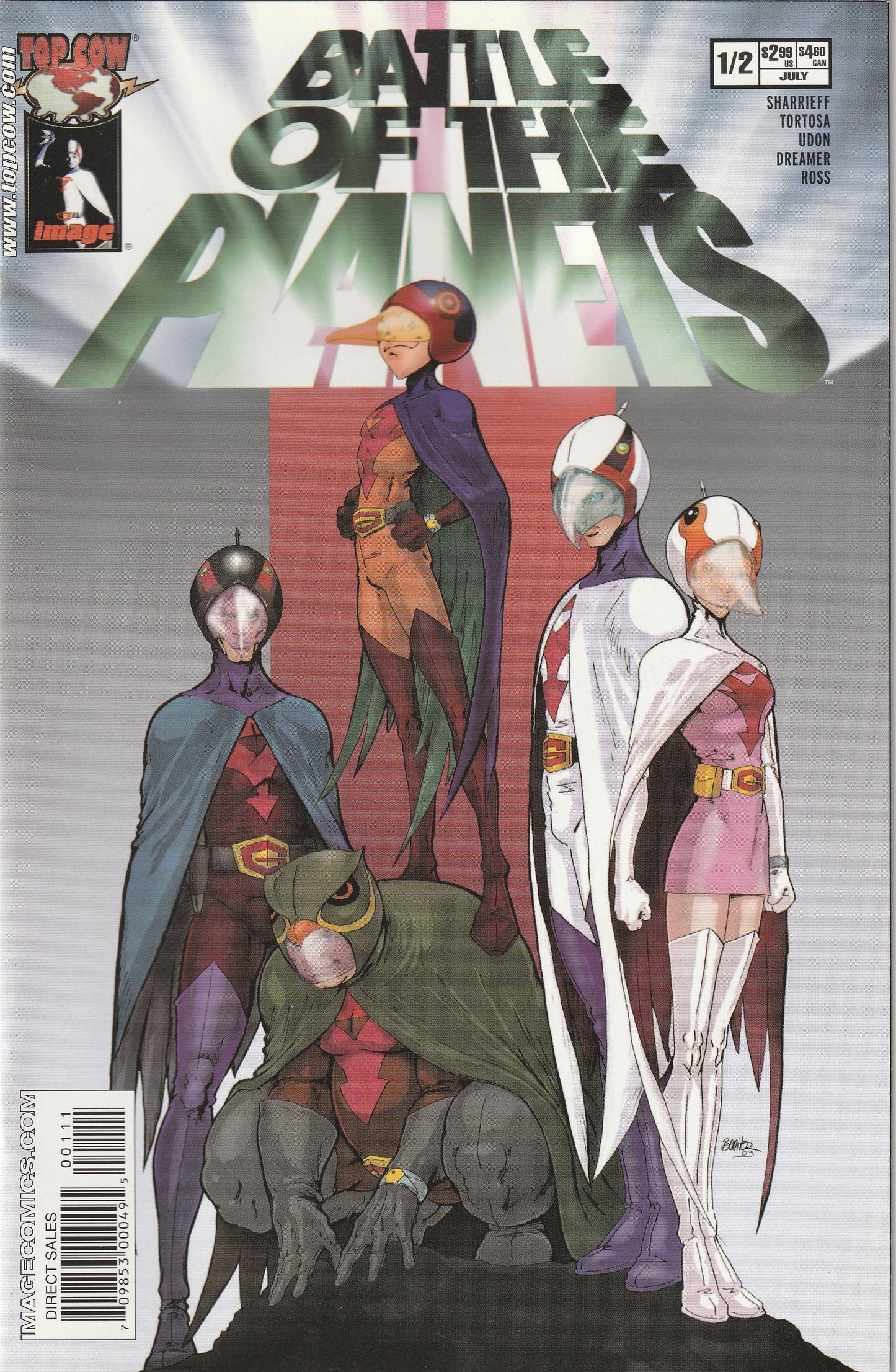 Battle of the Planets #1/2 (2002) - Wizard Mail-Away Offer