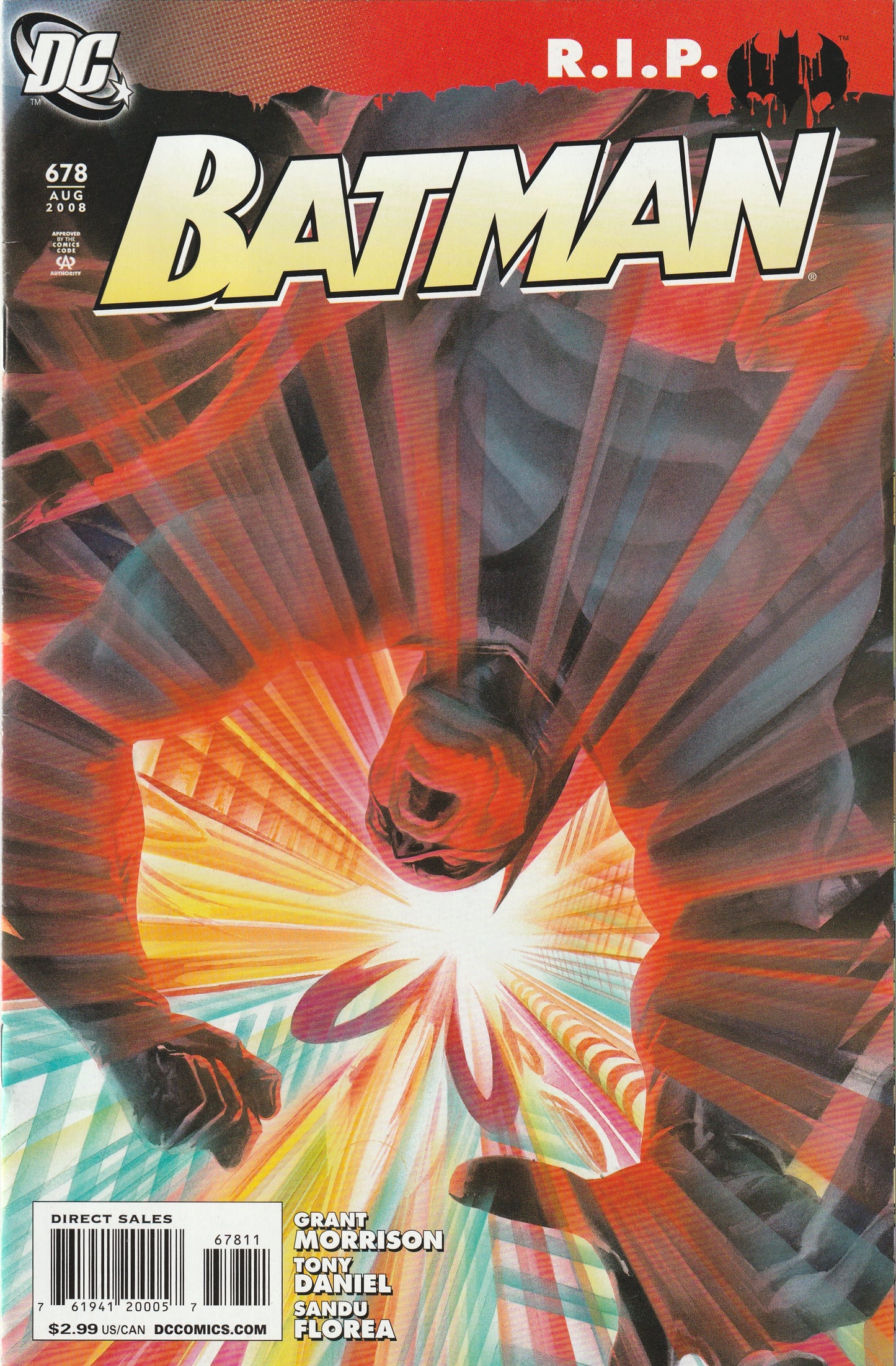 Batman #678 (2008) - Batman R.I.P.