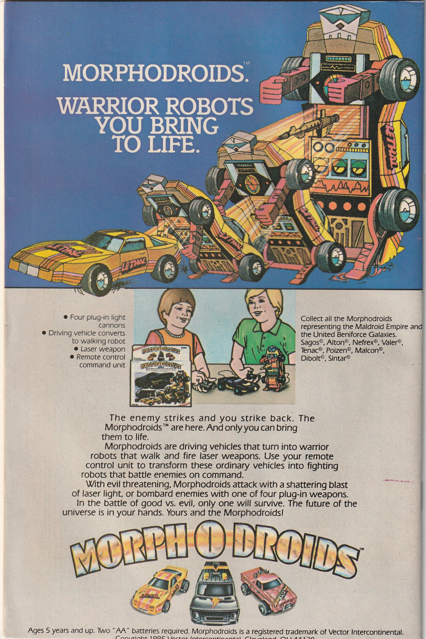 ROM Annual #4 (1985) - Blows Against the Empire!