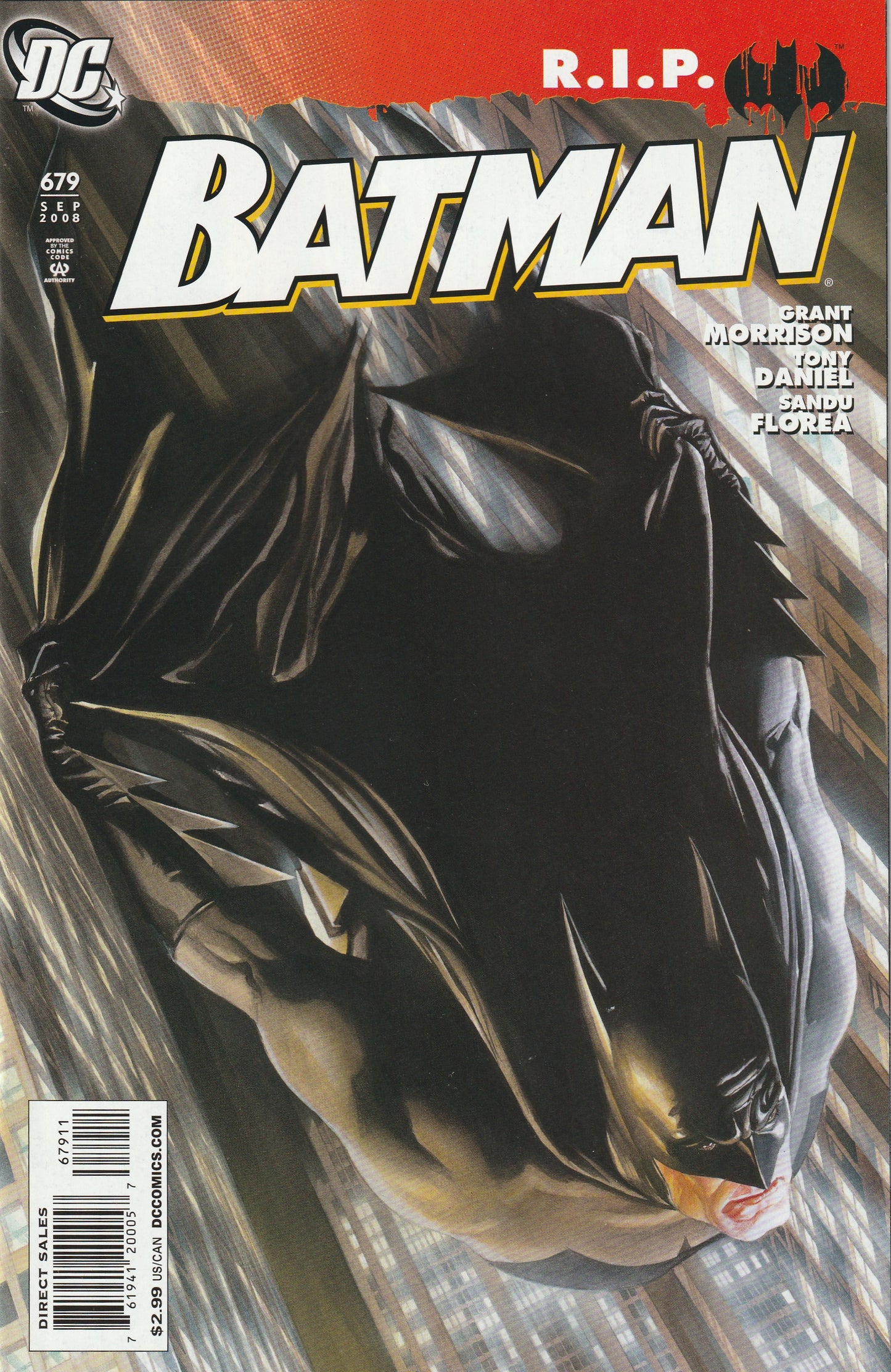 Batman #679 (2008) - Batman R.I.P.