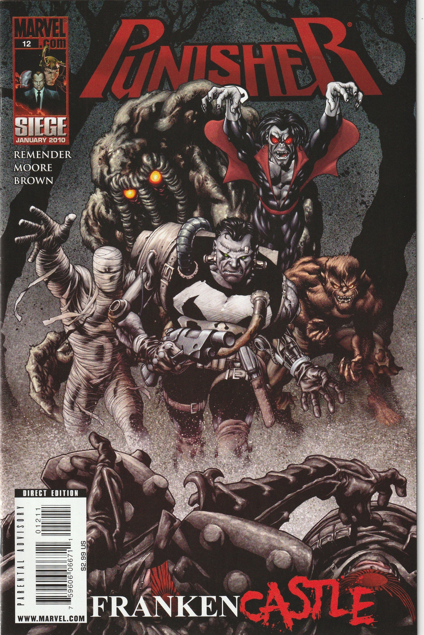 The Punisher #12 (Vol 8, 2010) - Franken-Castle