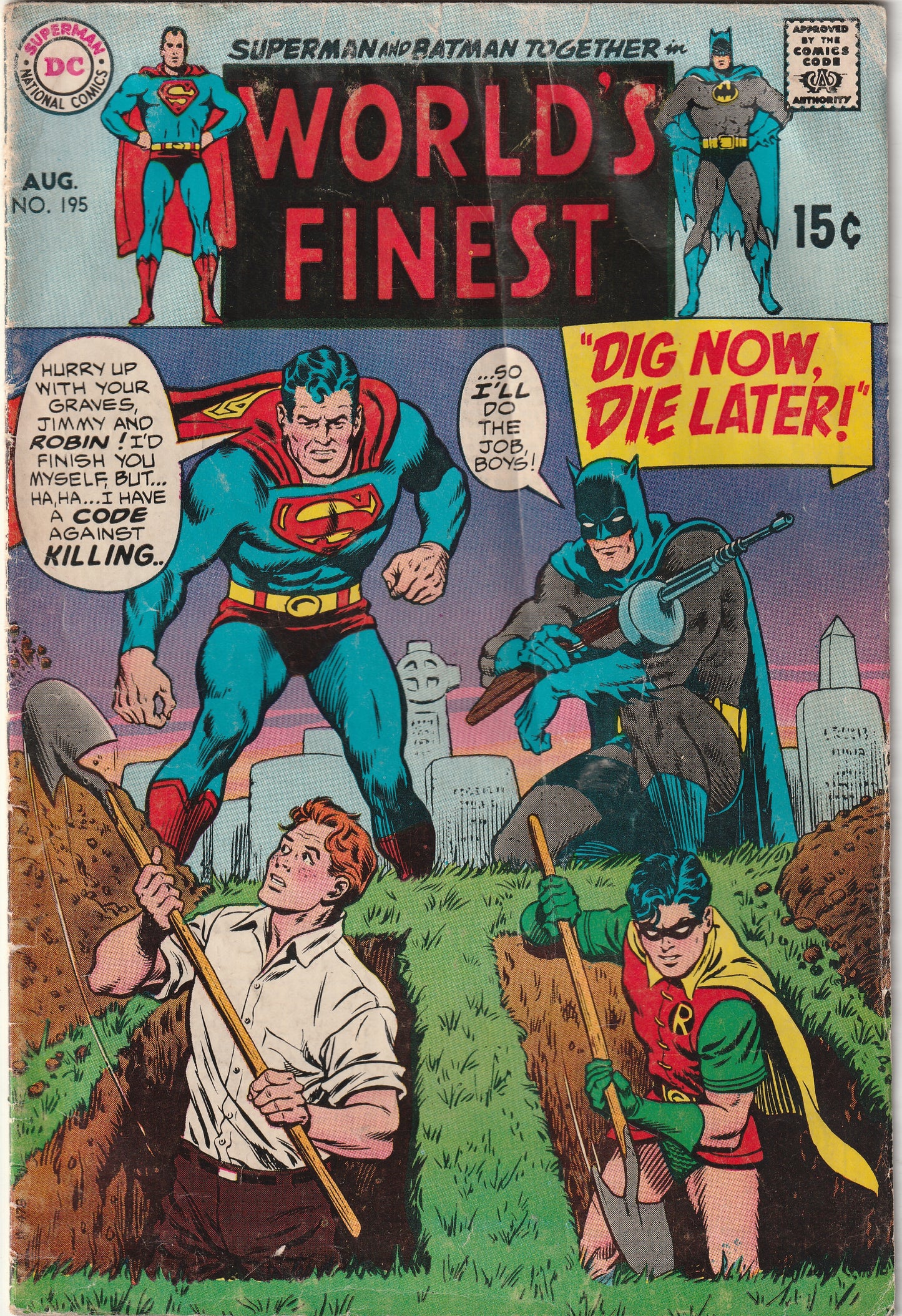 World's Finest #195 (1970)
