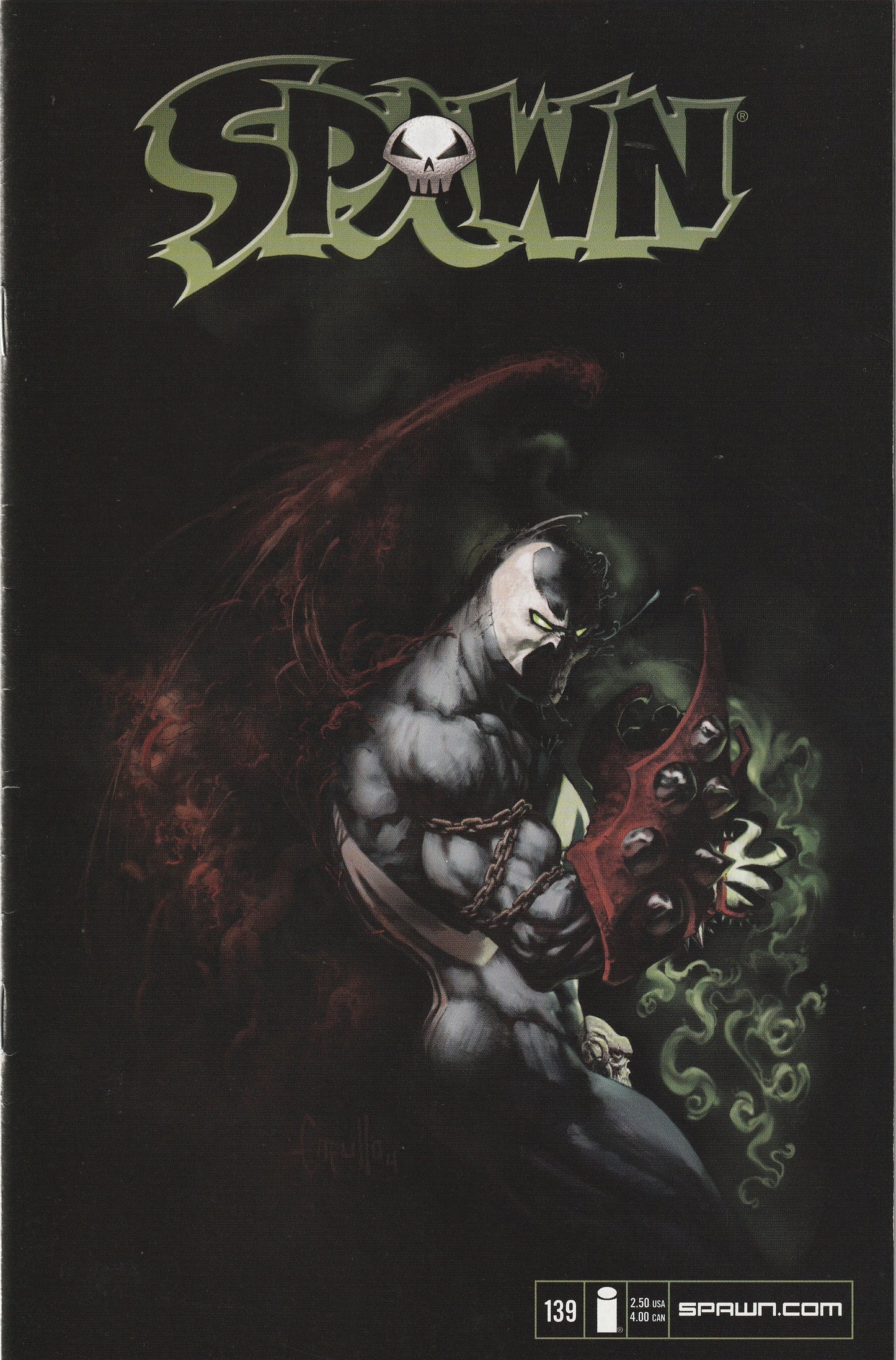 Spawn #139 (2004) - Nyx becomes She-Spawn