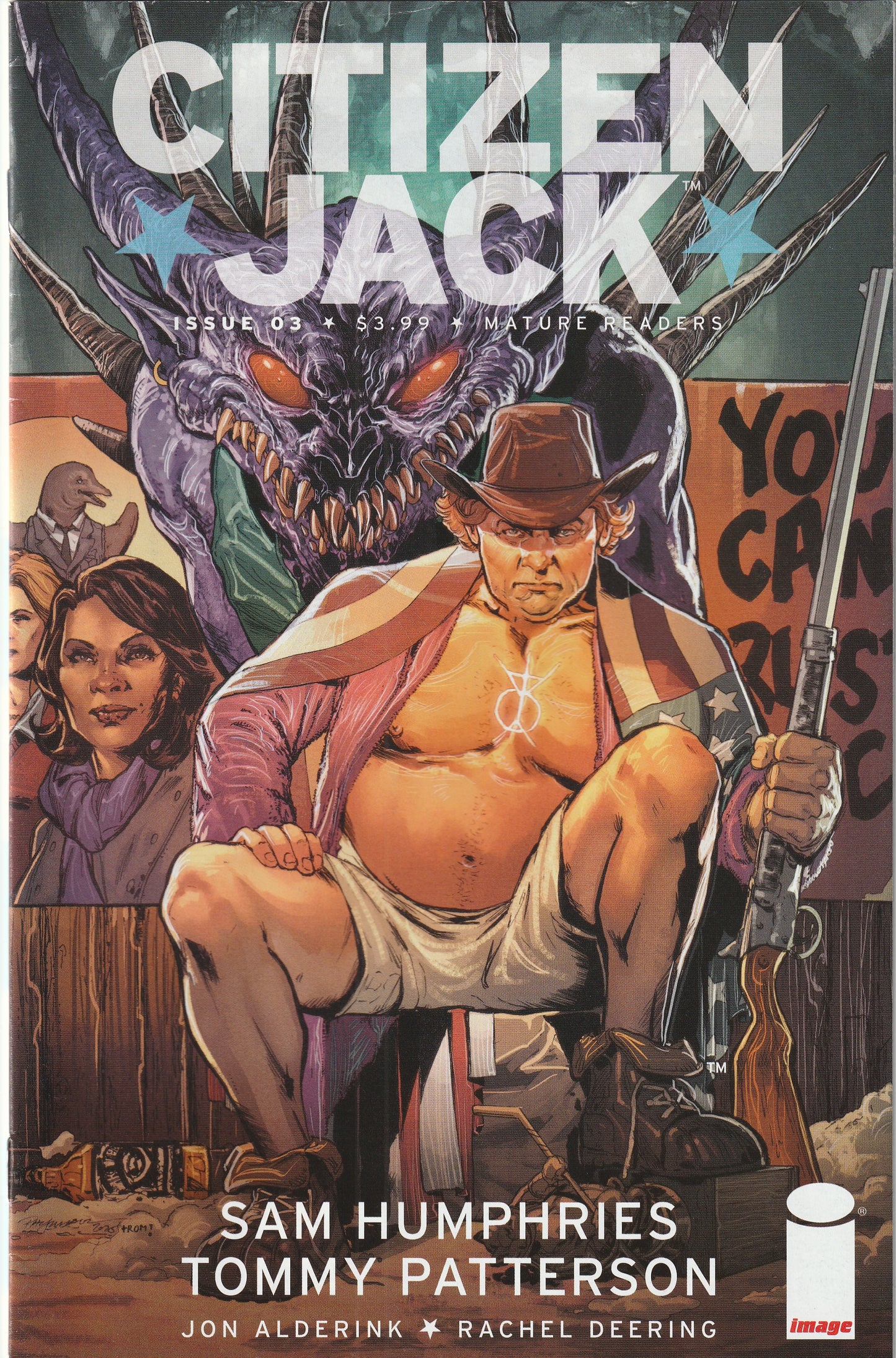 Citizen Jack #3 (2016) - Cover B by Phil Jimenez