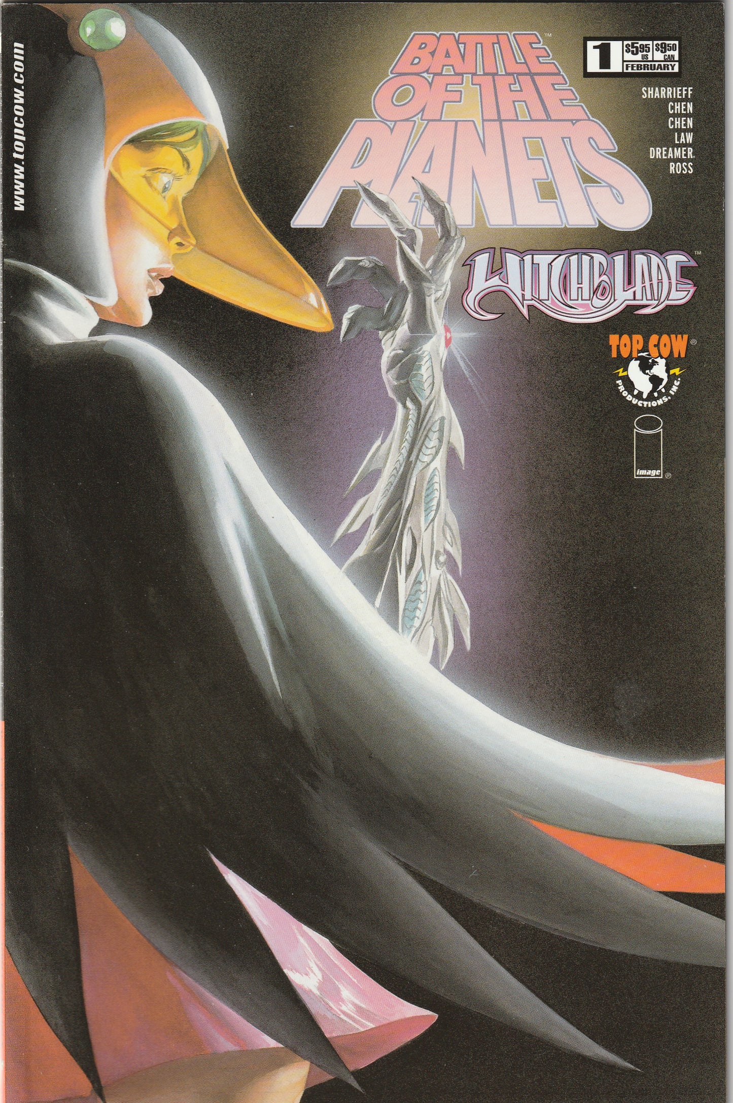 Battle of the Planets/Witchblade #1 (2003) - one-shot