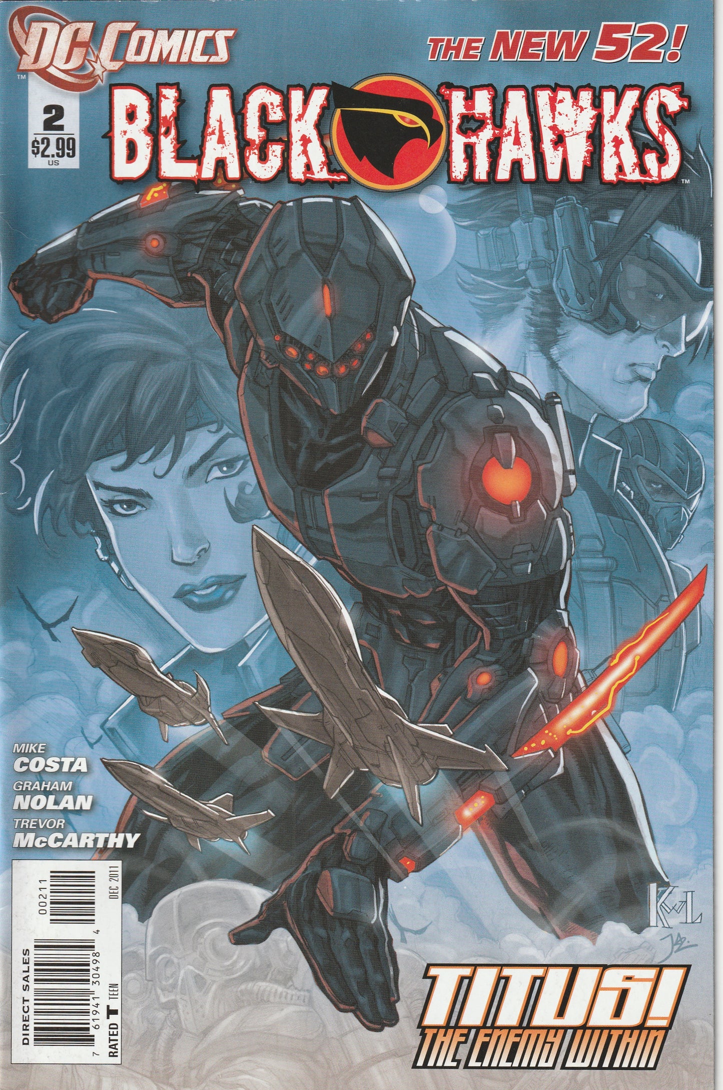 Blackhawks #2 (New 52, 2011)
