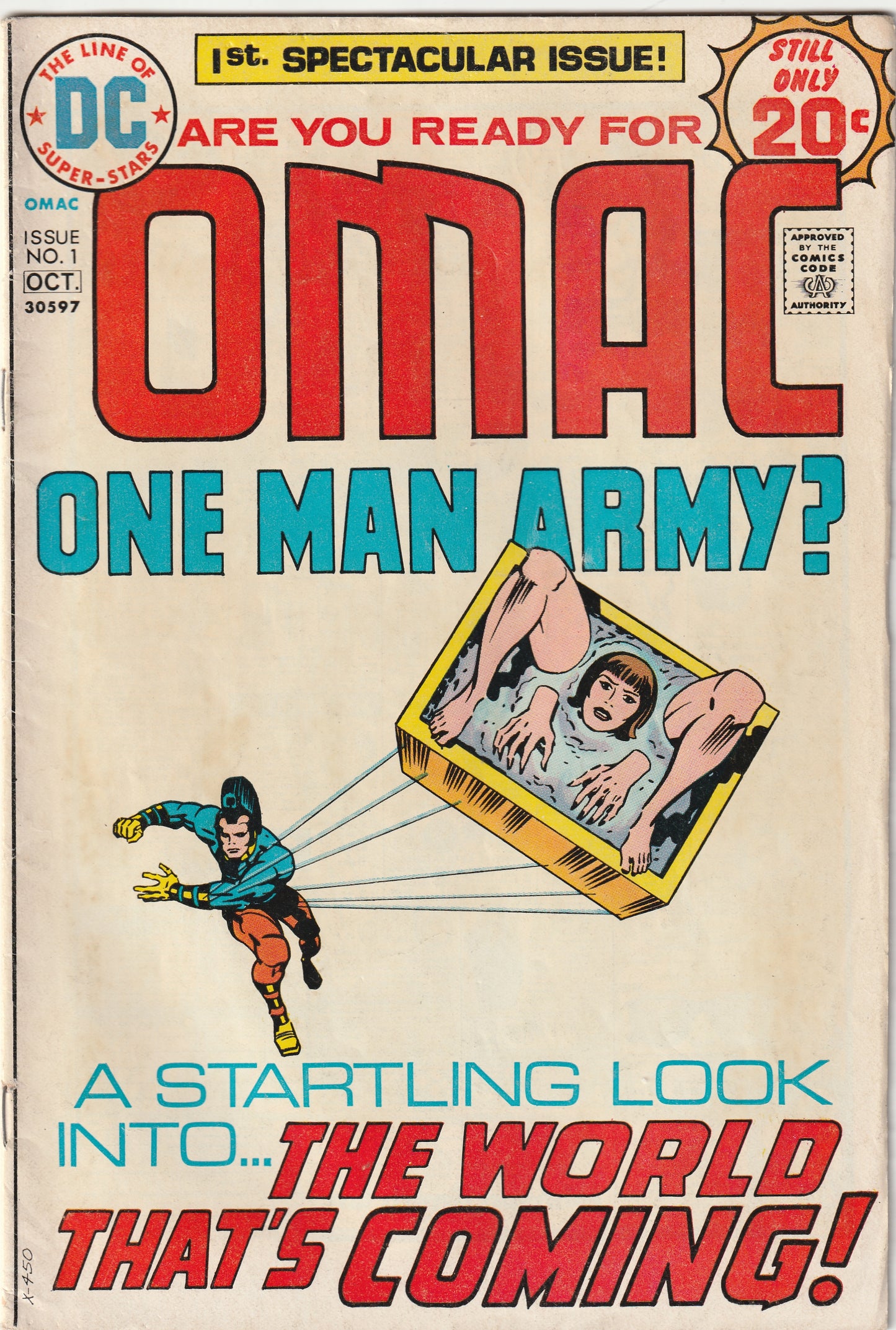 OMAC - One Man Army Corps (1974-1975) - Complete 8 issue series