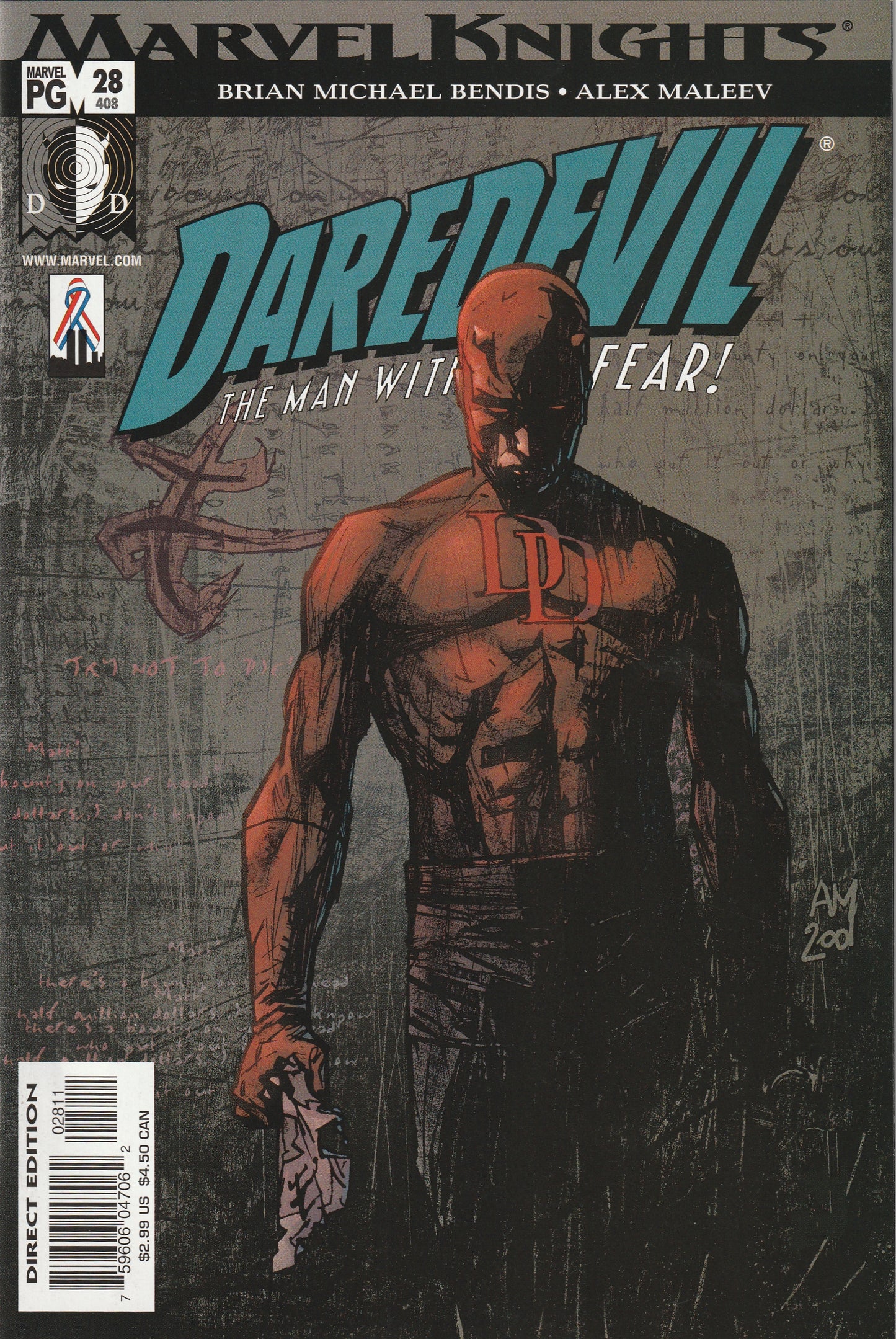 Daredevil #28 (Volume 2, 2002) - Marvel Knights