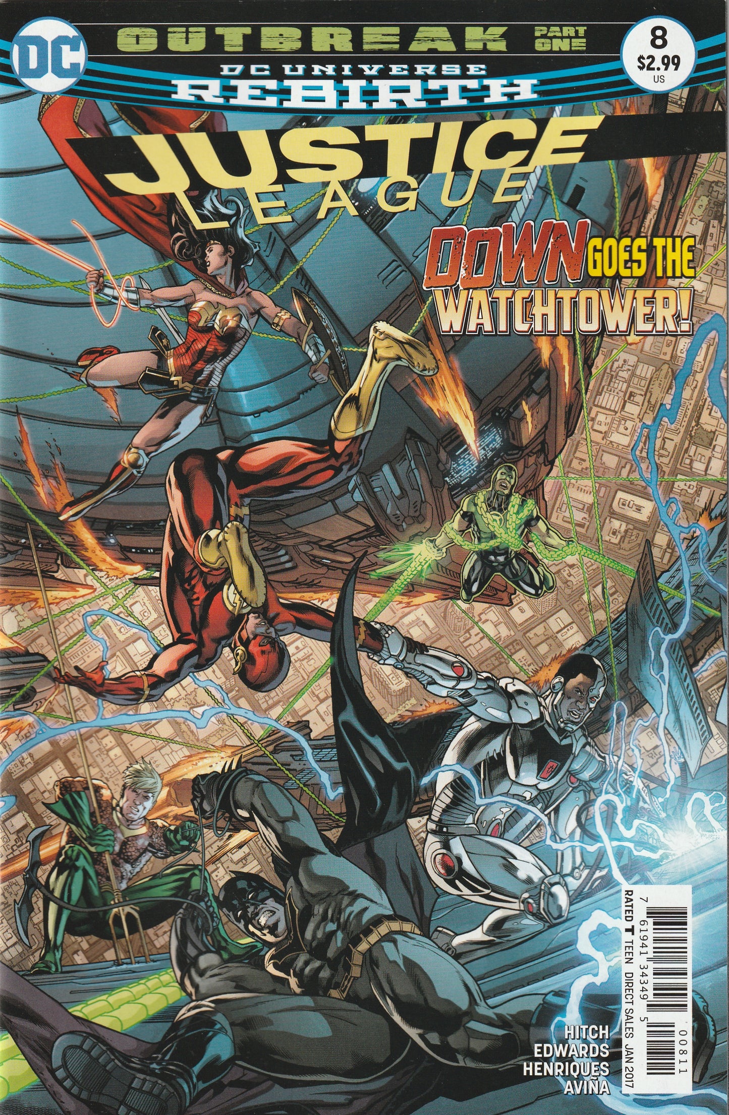 Justice League - Rebirth #8 (2017)