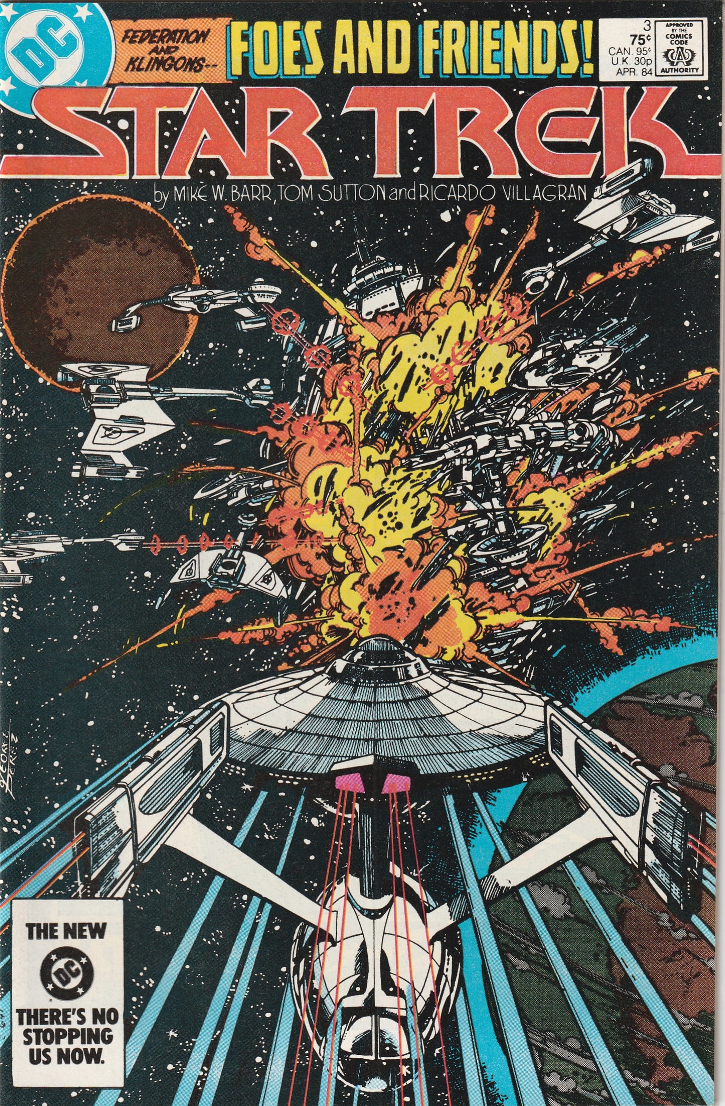 Star Trek #3 (1984) - George Perez cover