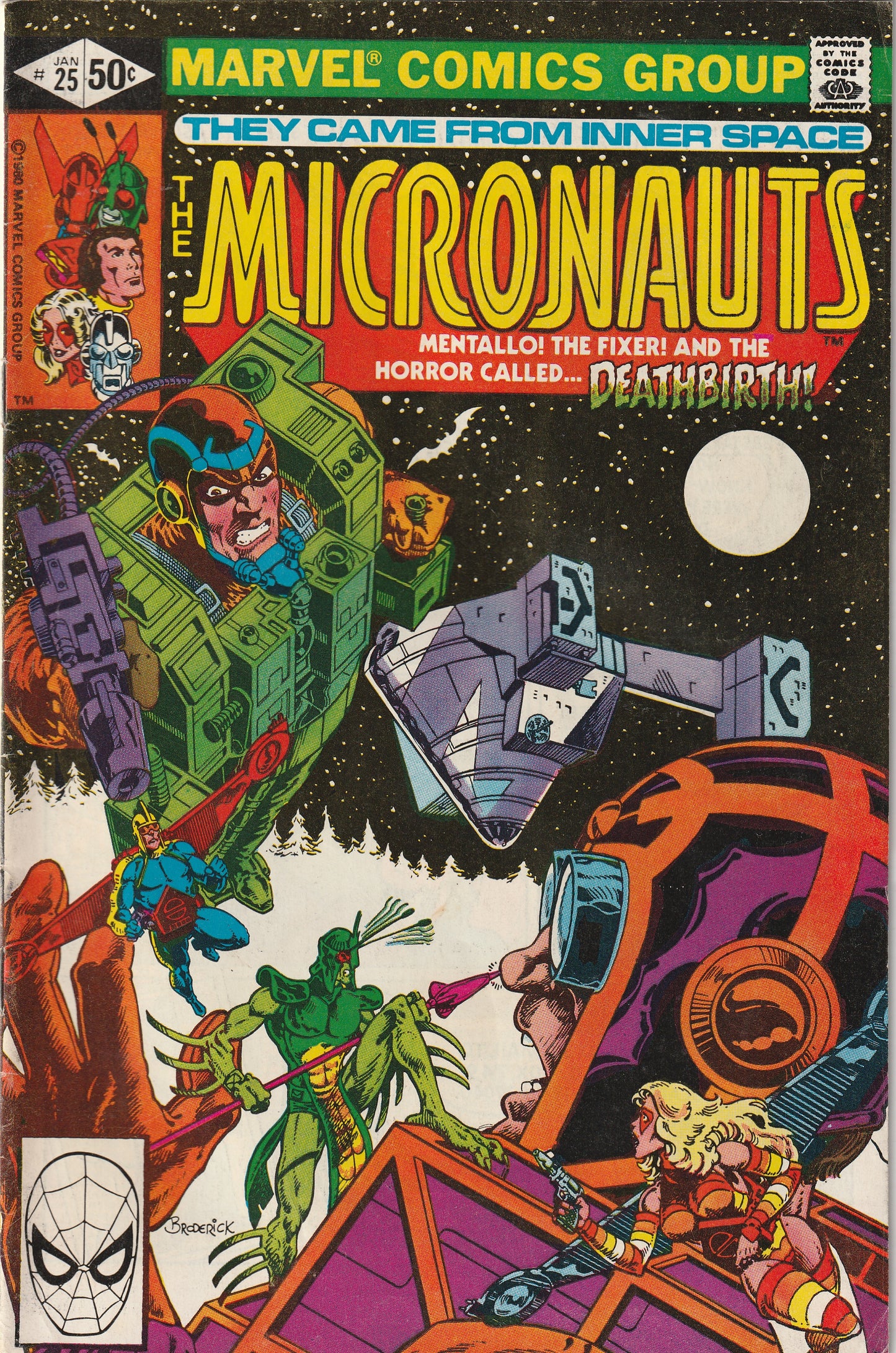 Micronauts #25 (1981) - Origin of Baron Karza