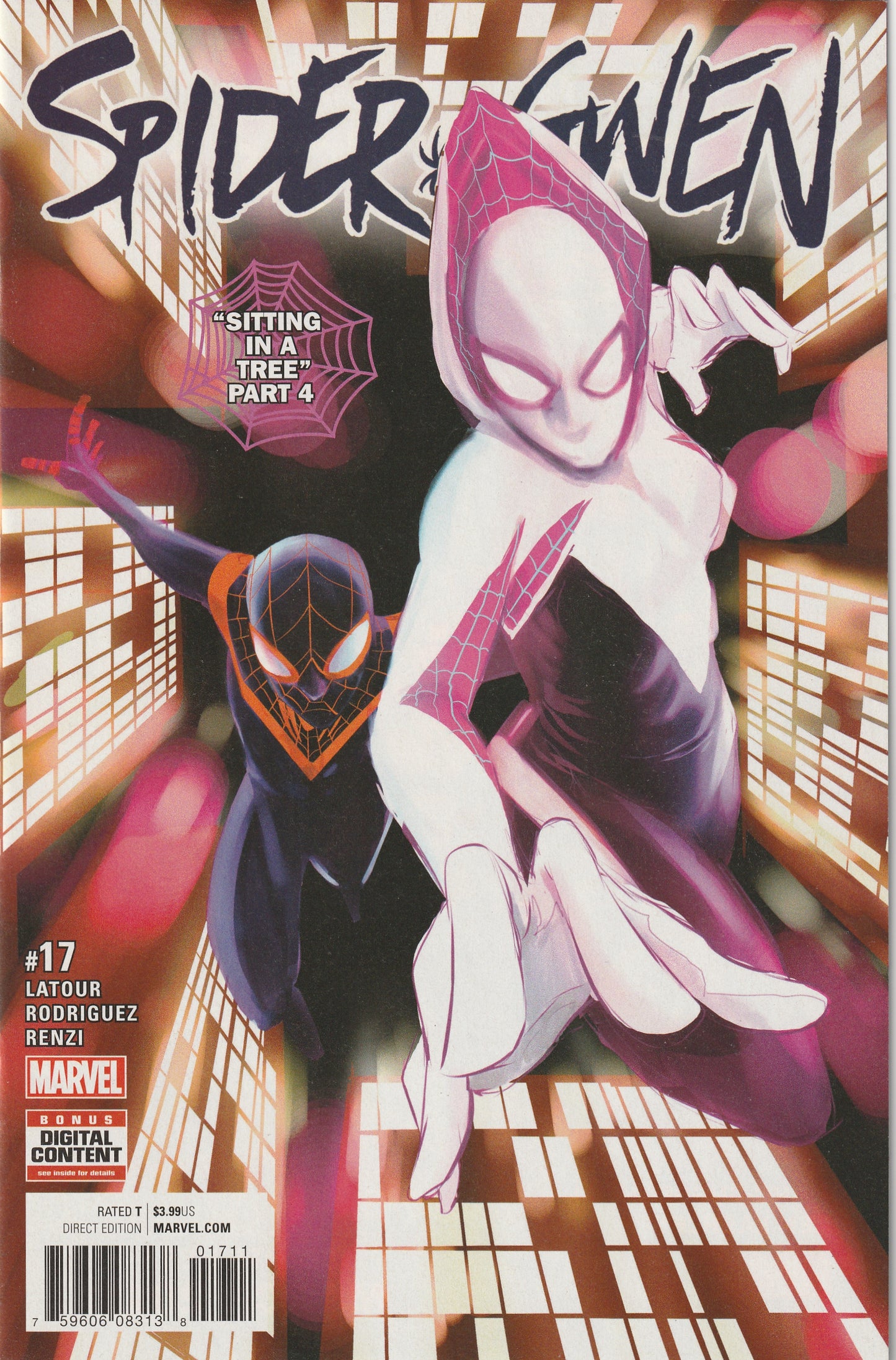 Spider-Gwen #17 (Vol 2 - 2017) - Miles Morales appearance